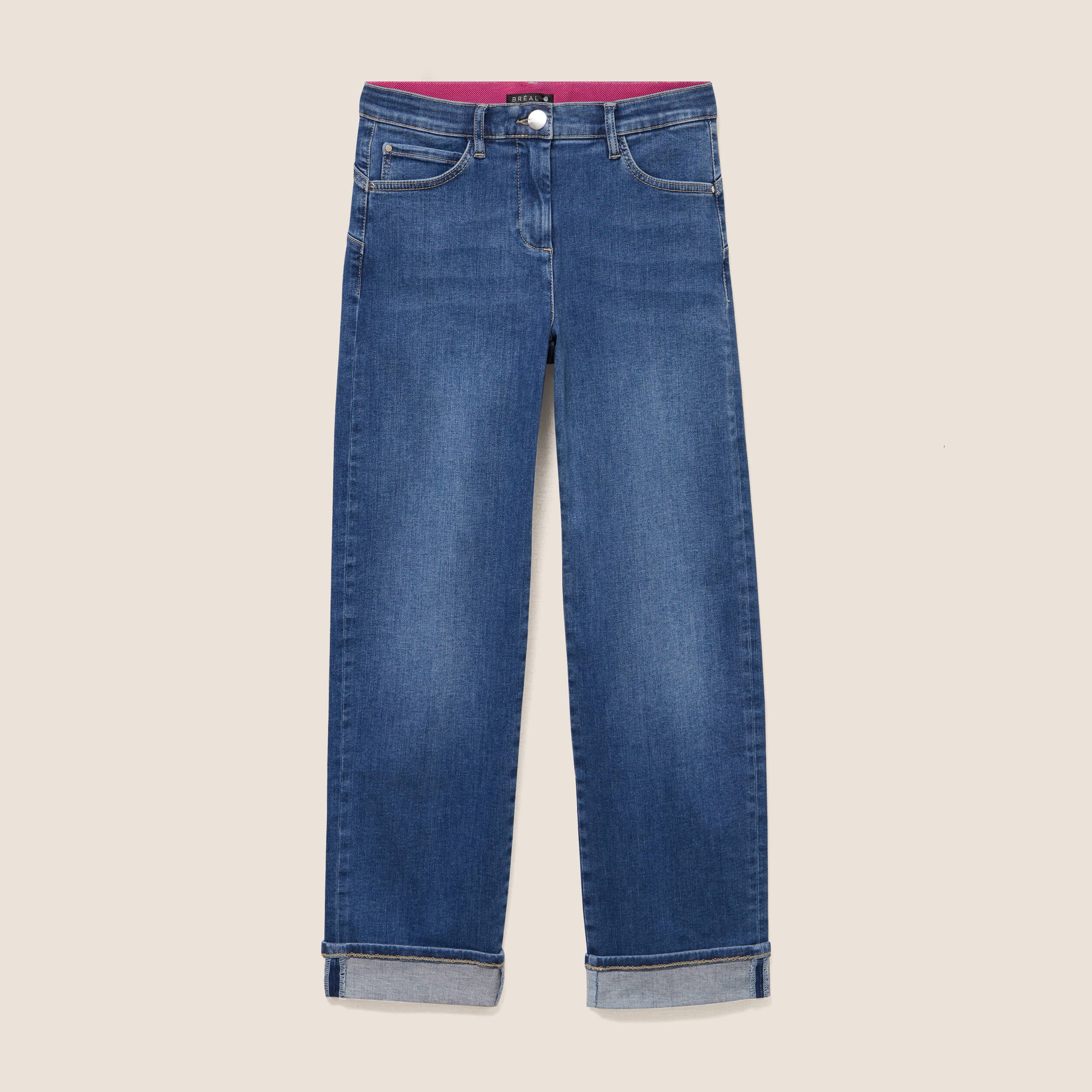Pantalon magique l'unique denim double stone femme