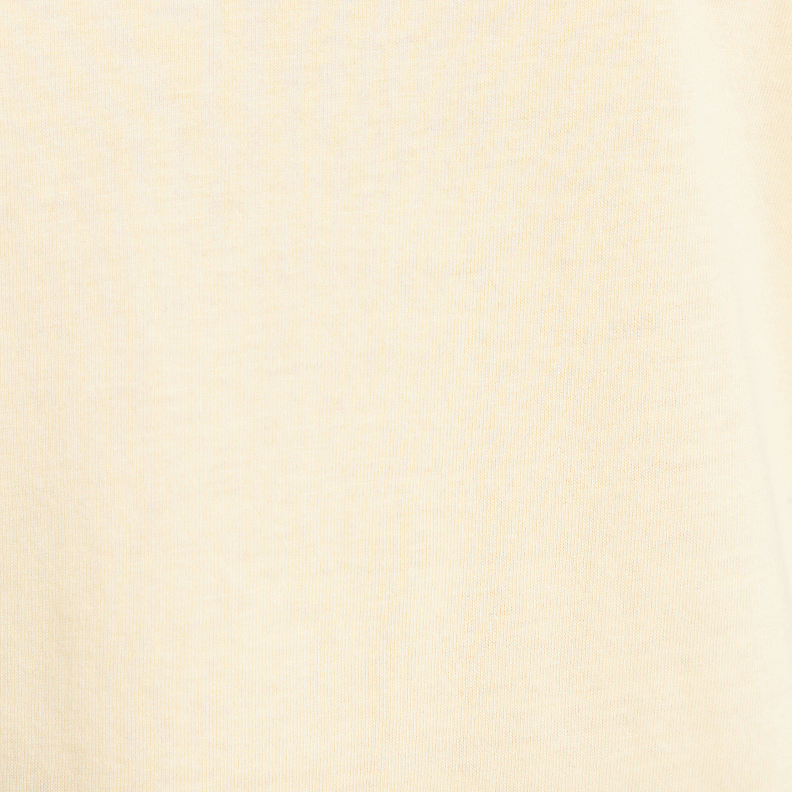 T-shirt manches courtes jaune clair femme