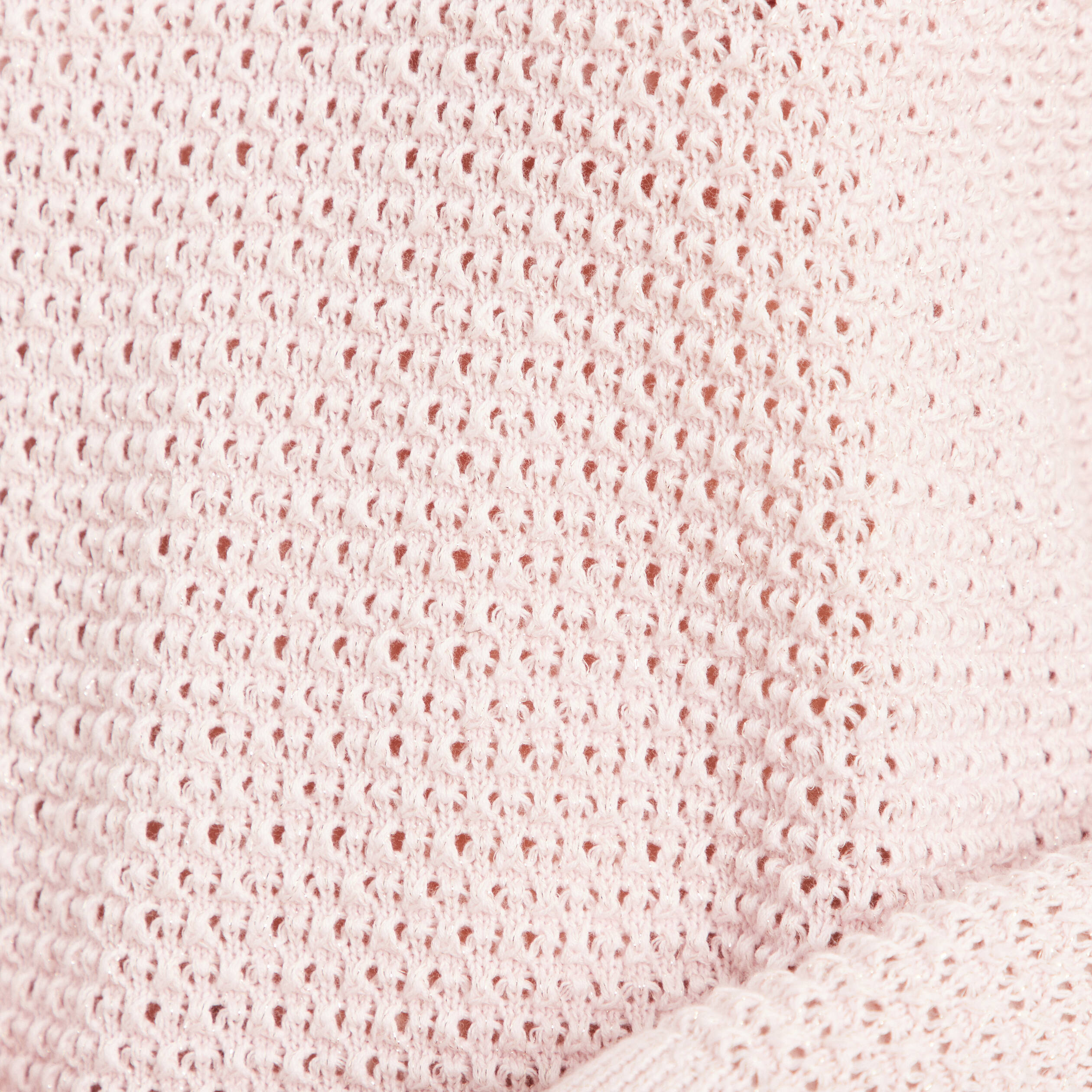 pull manches longues col en v rose clair femme Pull manches longues col en V rose clair femme