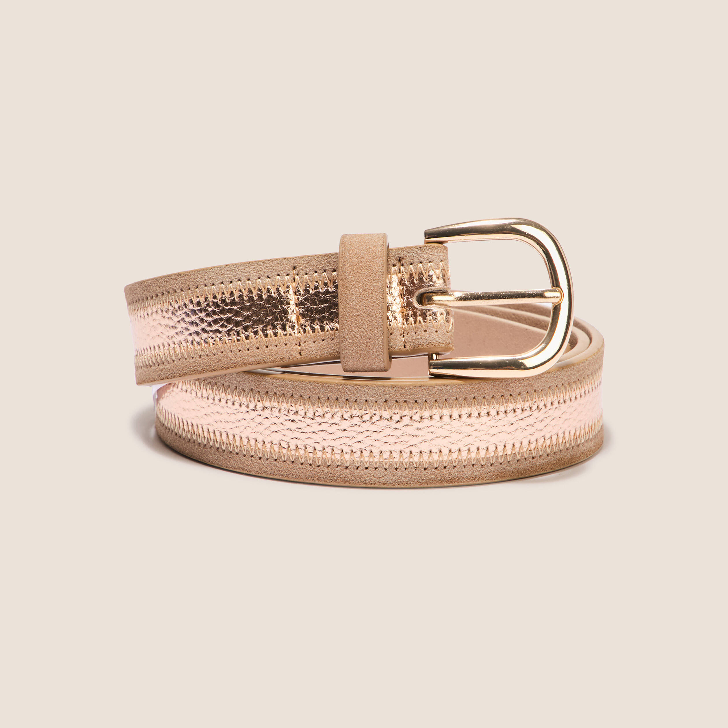 ceinture fine sable femme Ceinture fine sable femme