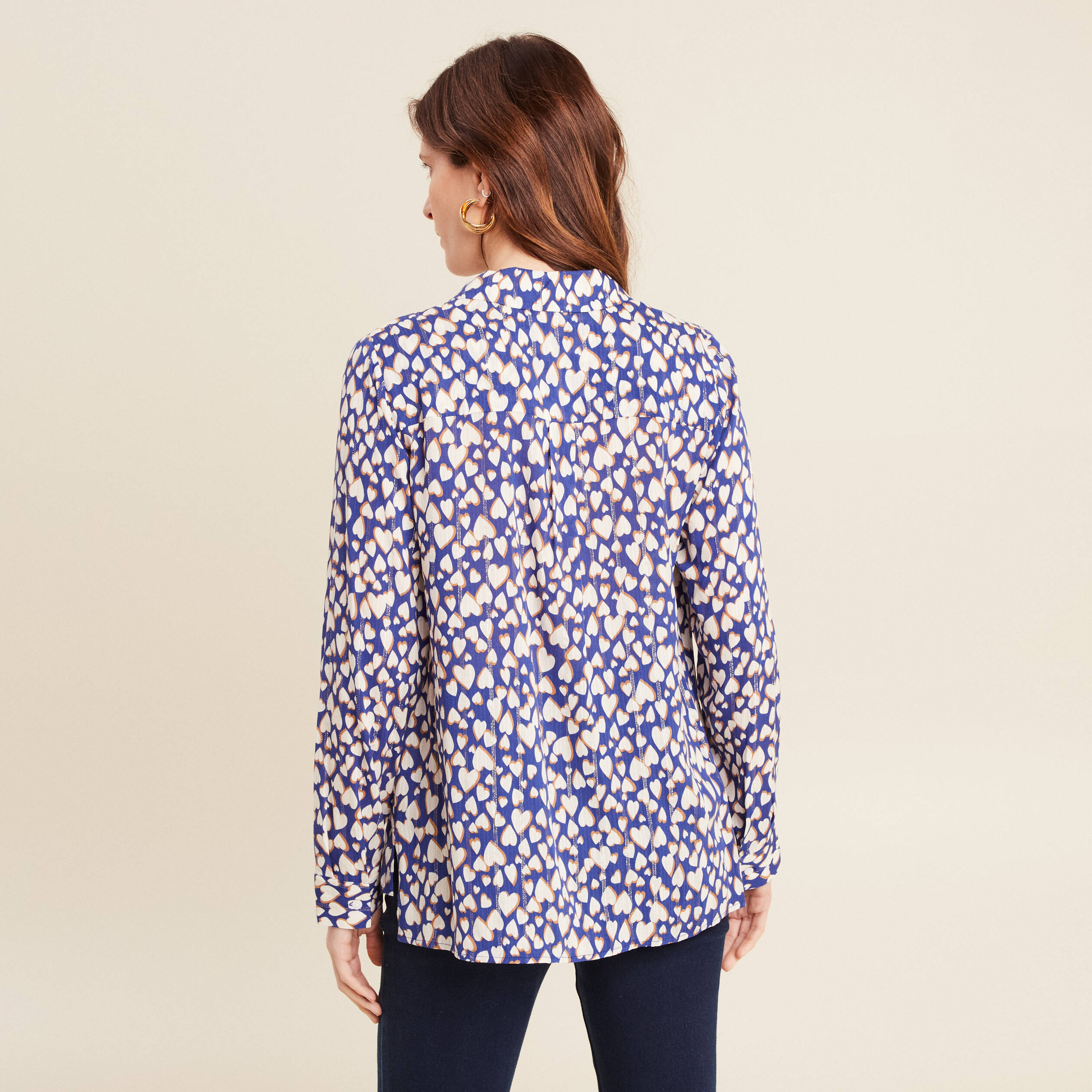 chemise manches longues bleu femme Chemise manches longues bleu femme