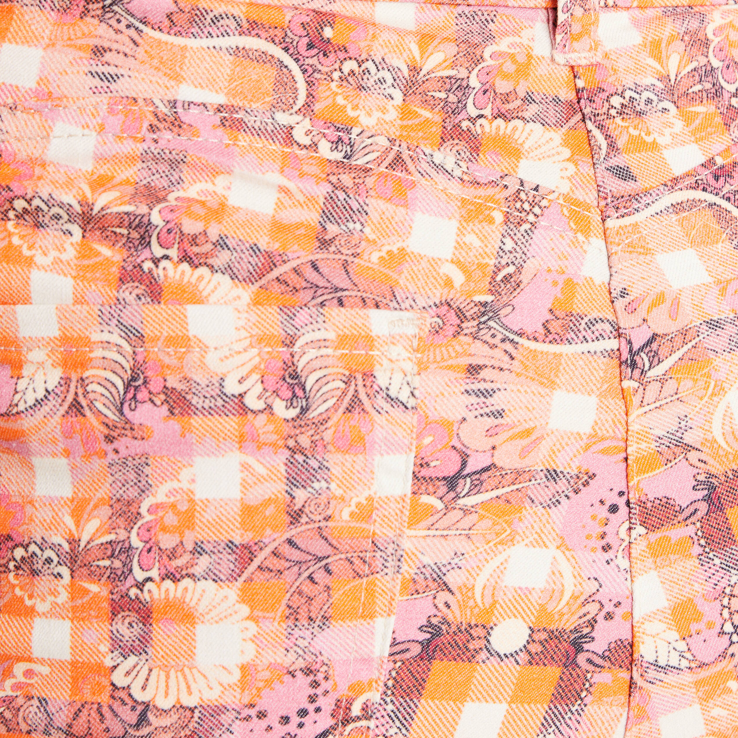 Pantalon magique Le L&eacute;ger coupe ajust&eacute;e orange femme
