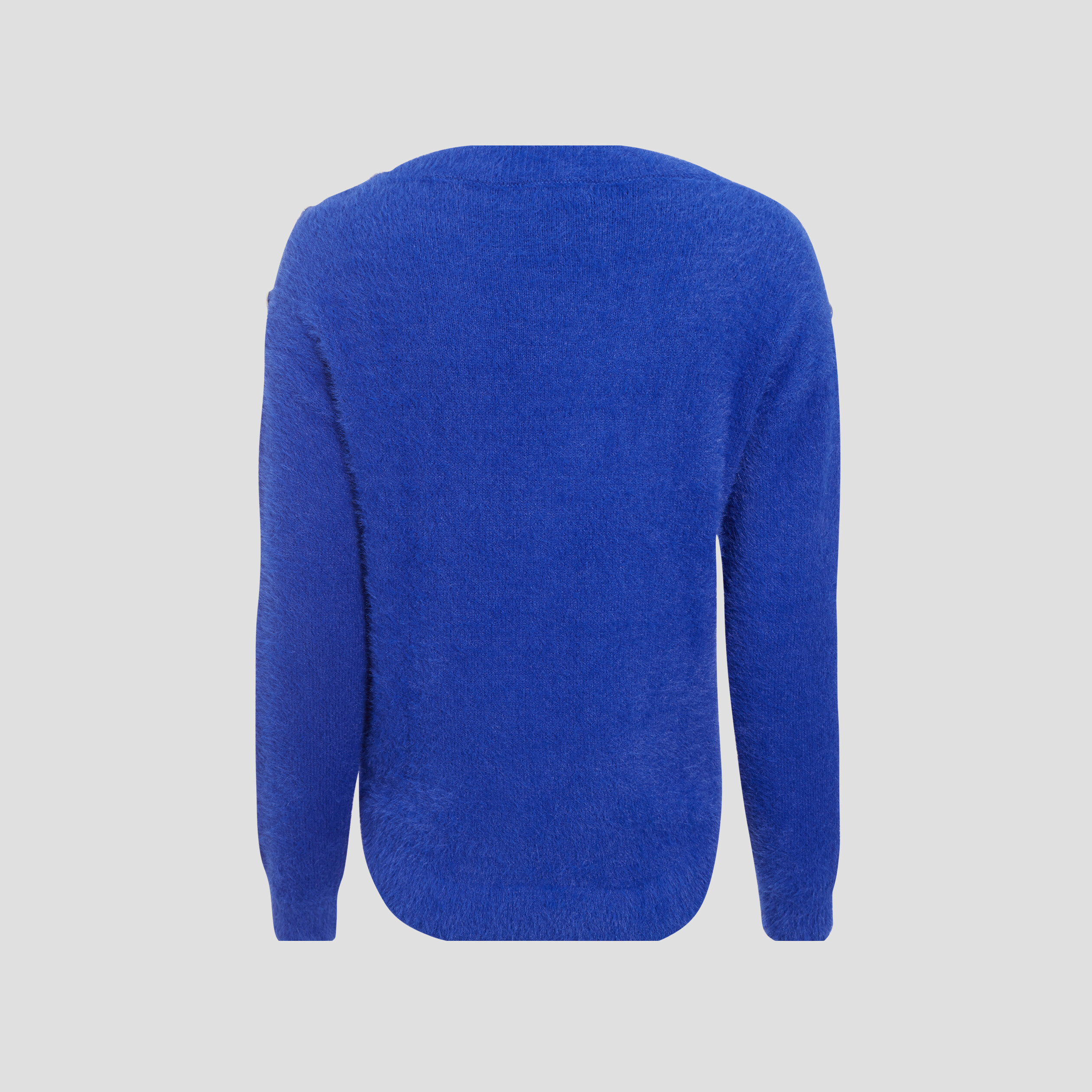 Pull manches longues bleu foncé femme