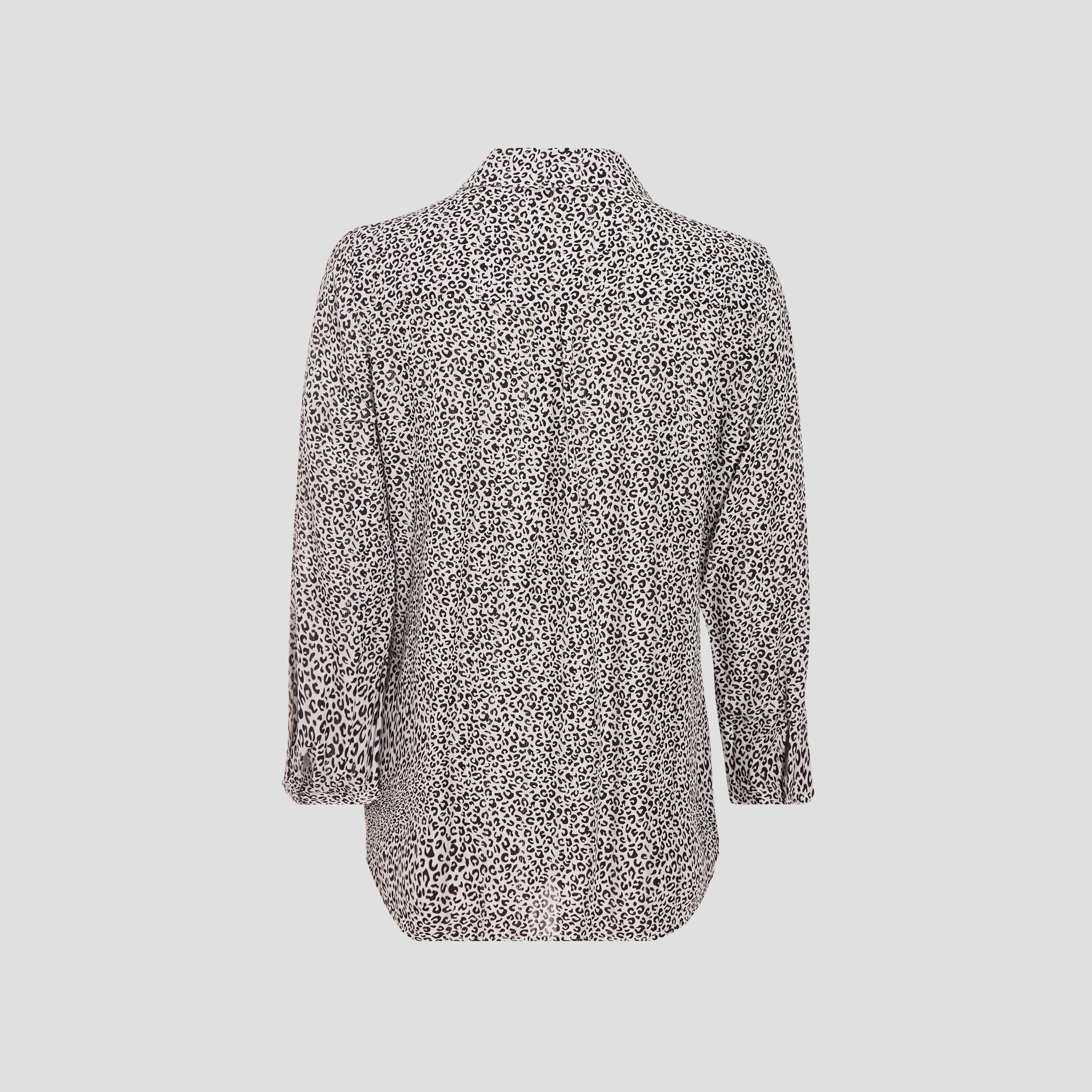 Blouse manches 3/4 noir femme