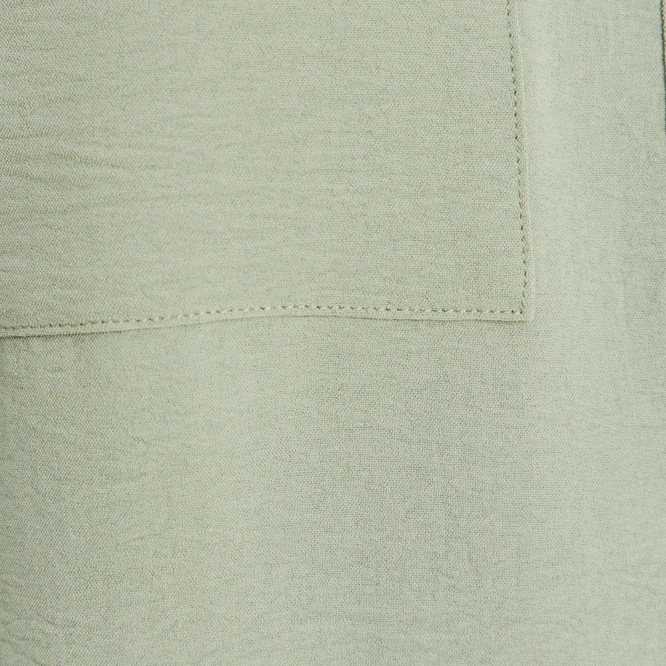 Chemise manches longues vert clair femme