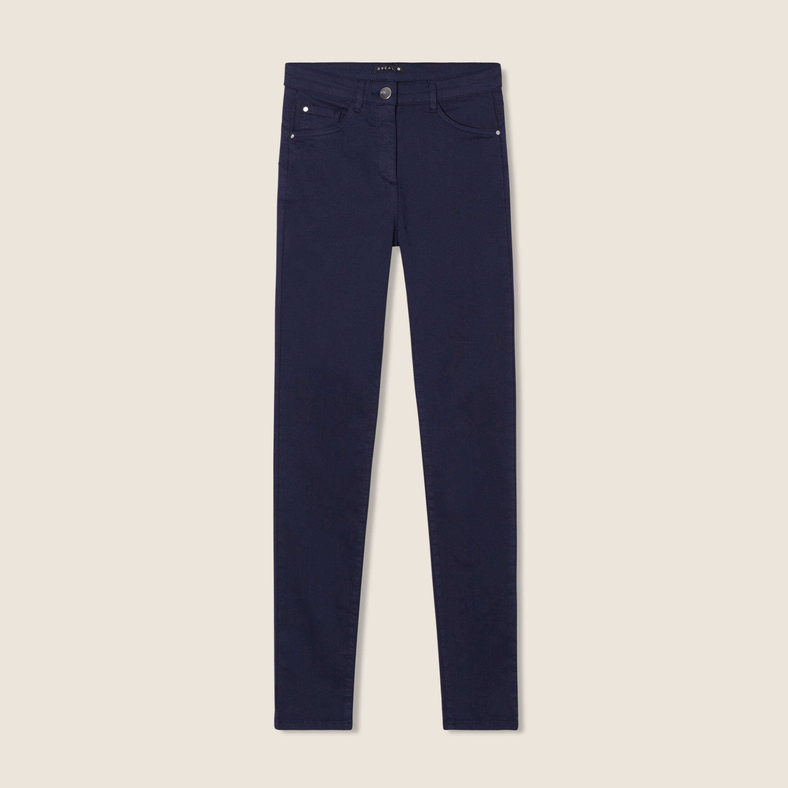 Pantalon magique Le L&eacute;ger coupe ajust&eacute;e bleu marine femme