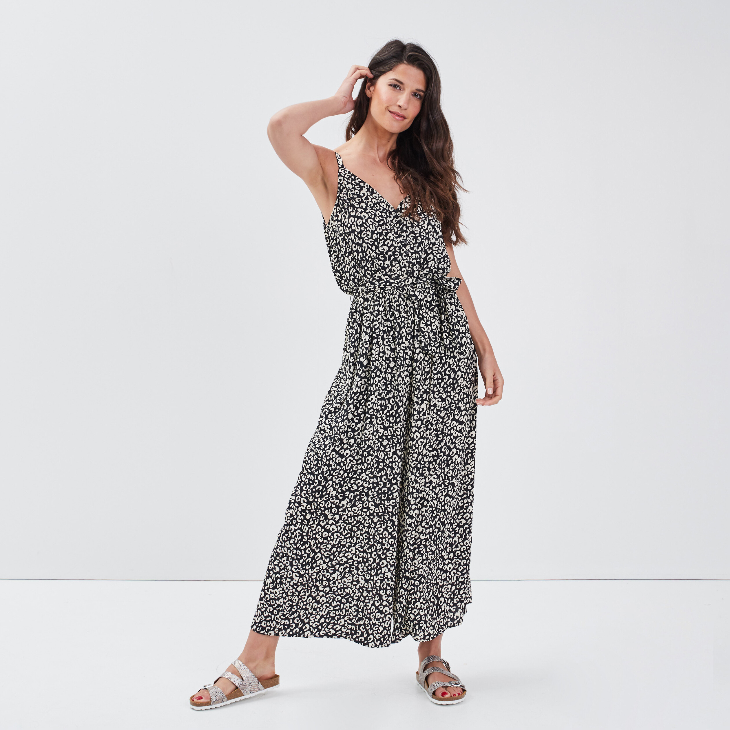 Combinaison pantalon ample femme best sale