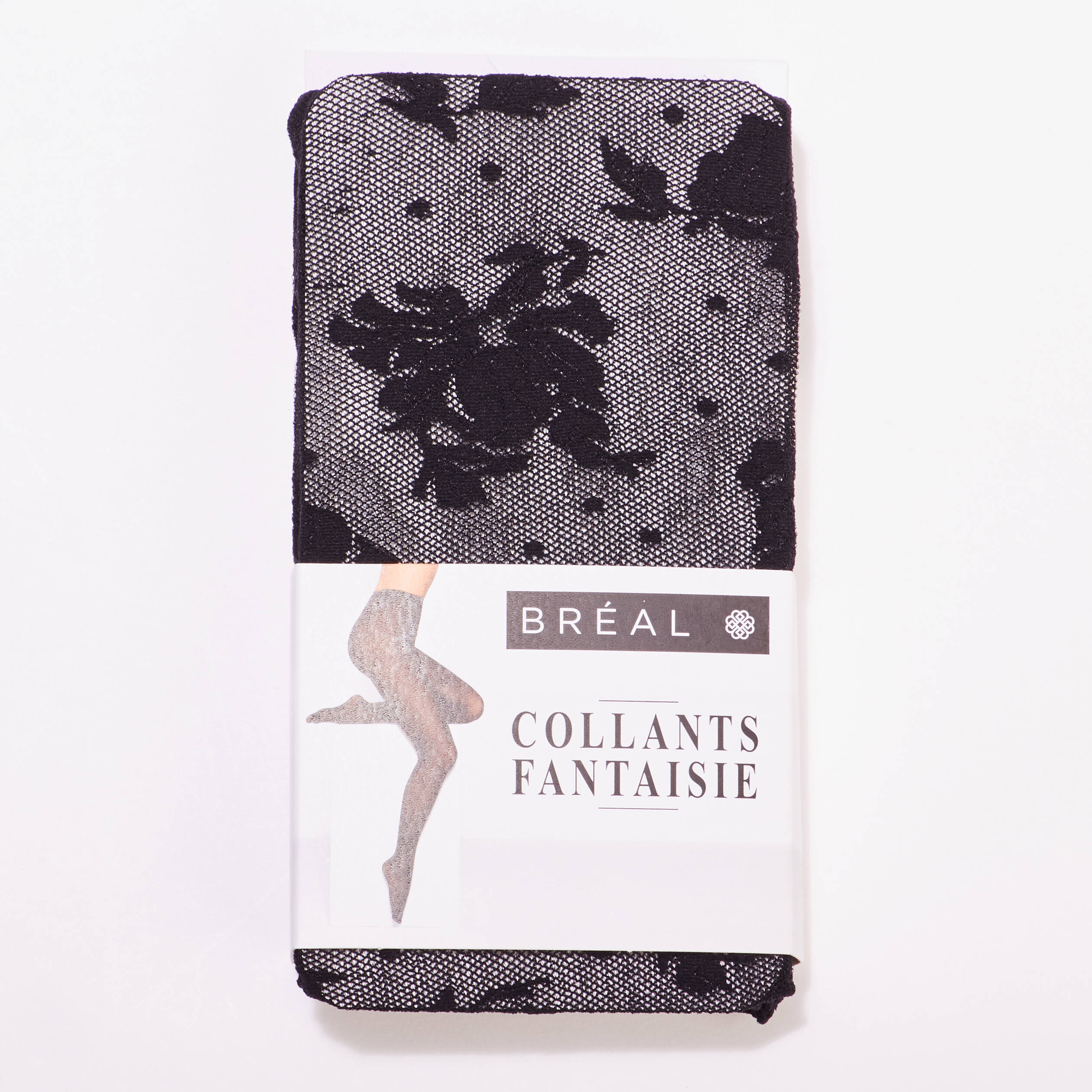 Collants fantaisie noir femme