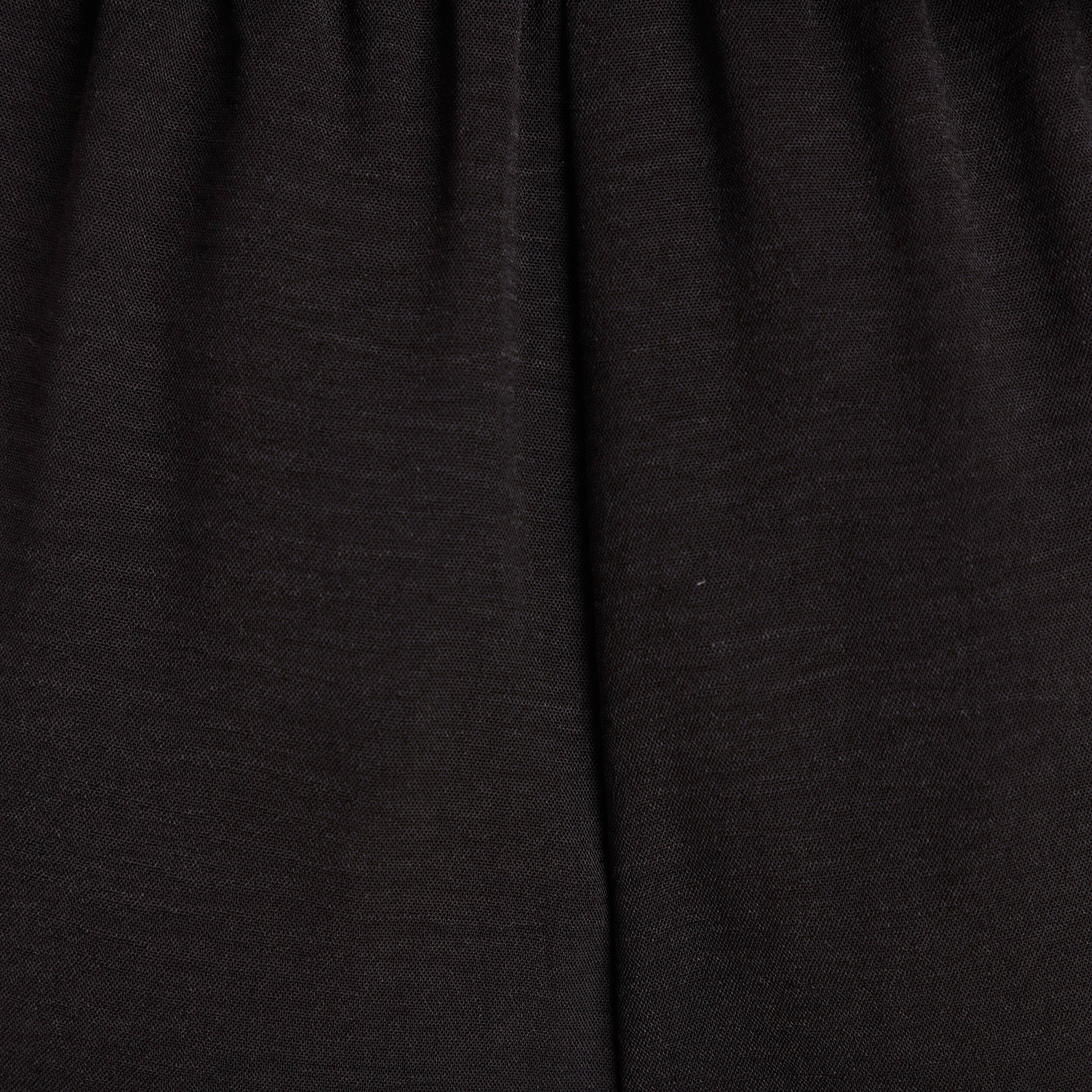 Pantalon coupe large portefeuille noir femme