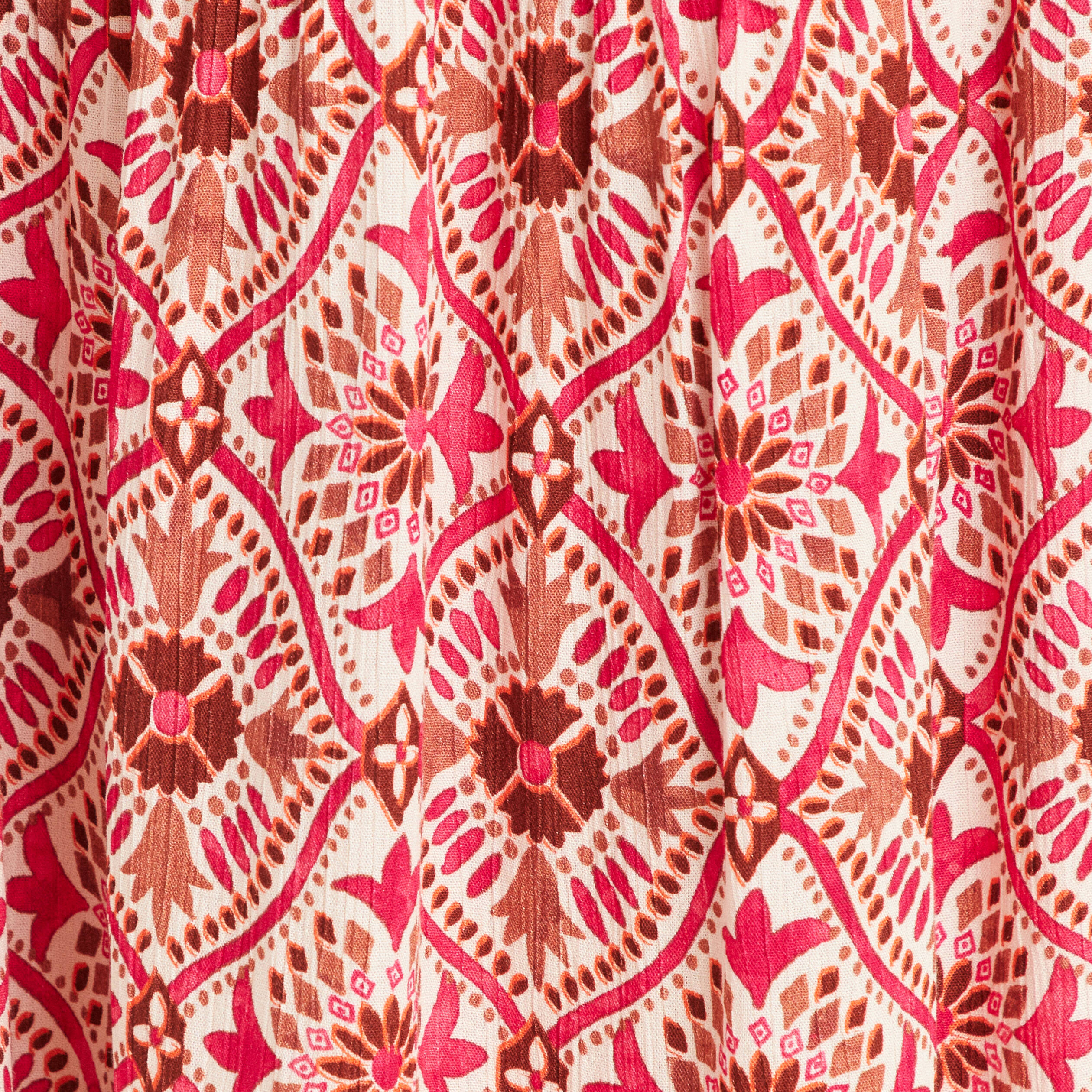 jupe midi droite fluide rose femme Jupe midi droite fluide rose femme
