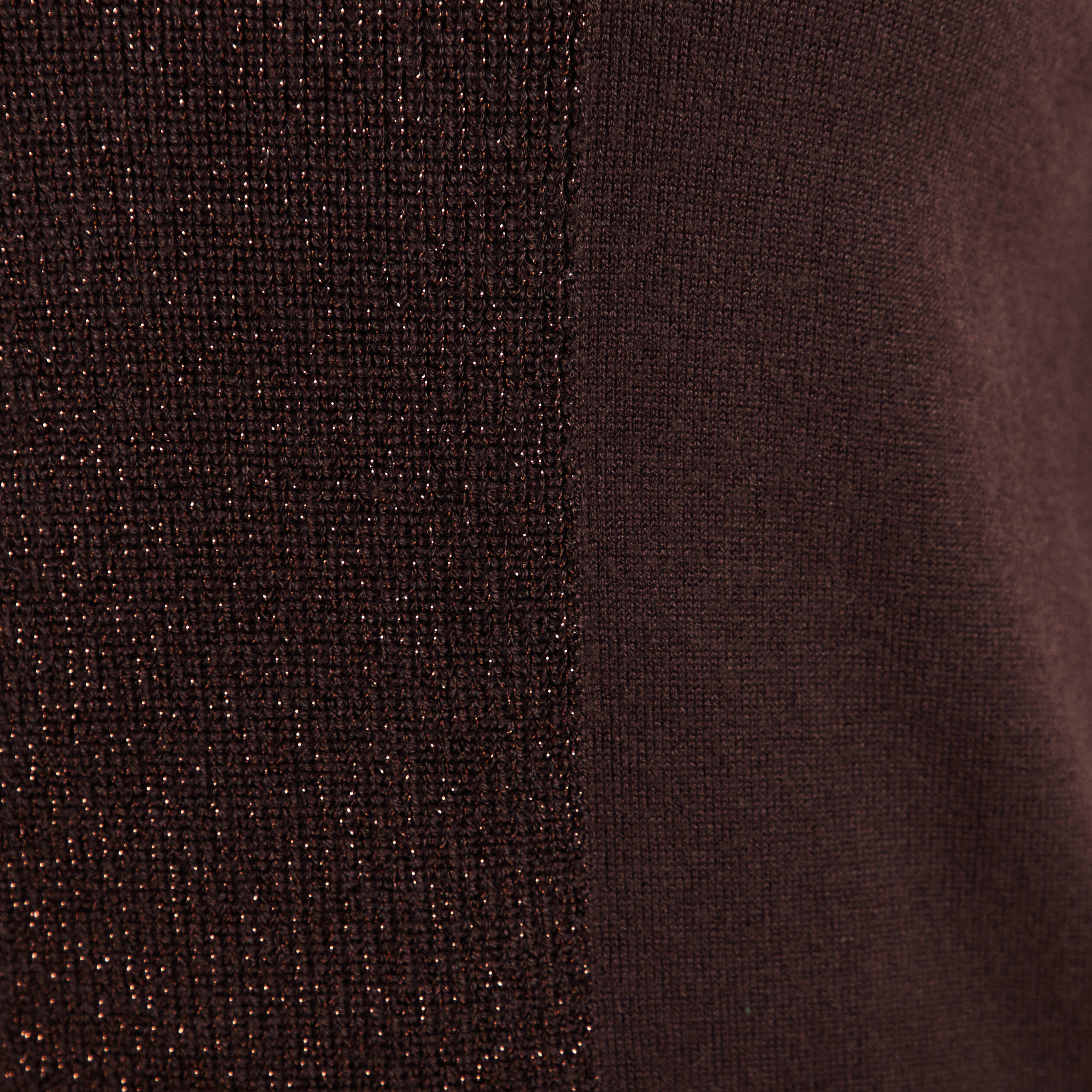 pull manches longues marron fonce femme Pull manches longues marron foncé femme