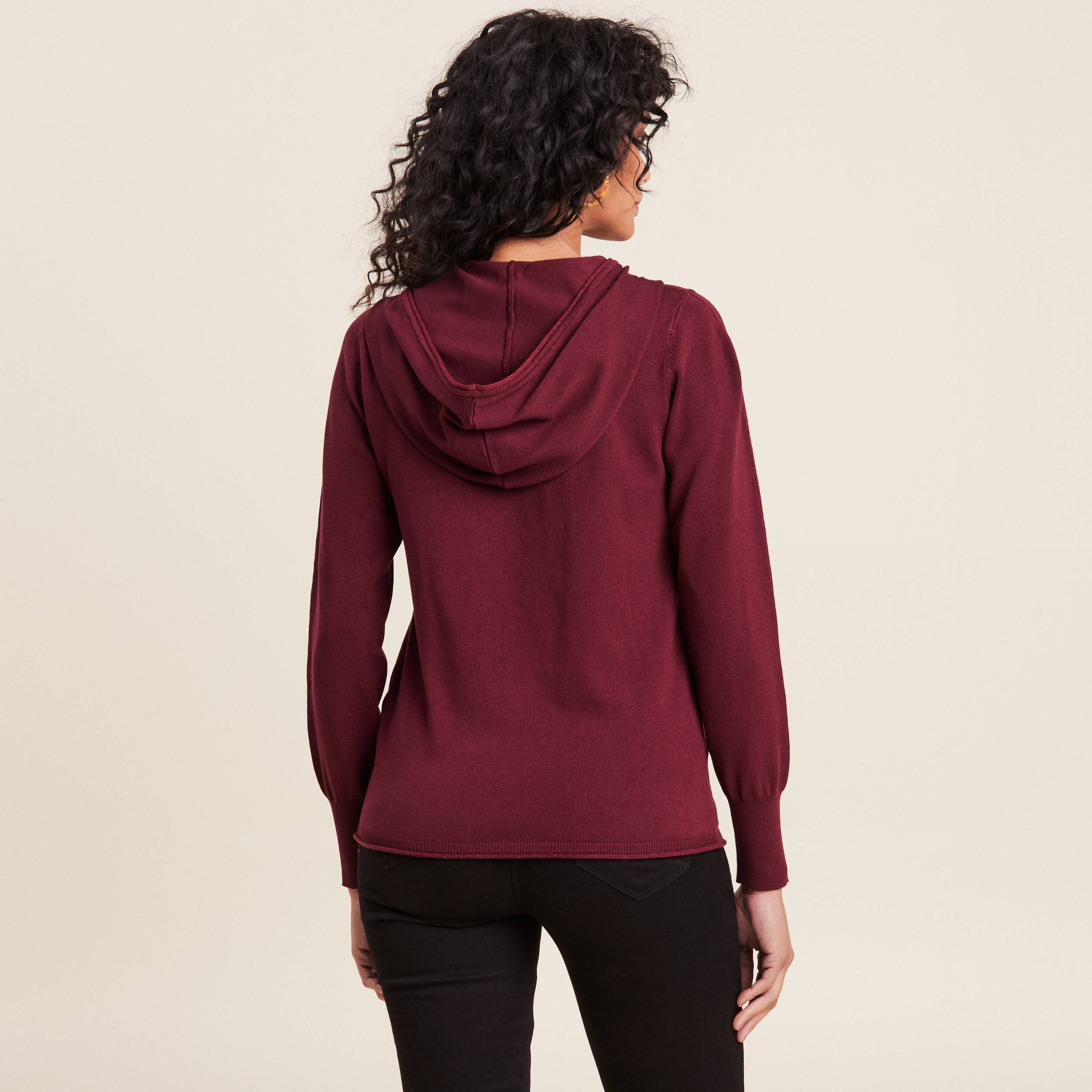 pull manches longues bordeaux femme Pull manches longues bordeaux femme