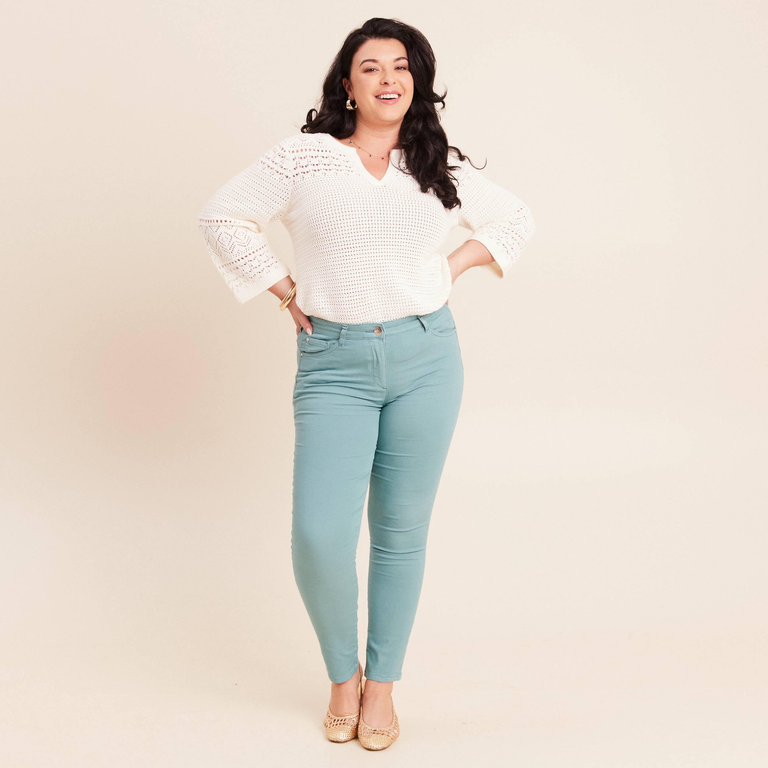 Bas Bleu - Collant résille, Corrida, 20 Den, red