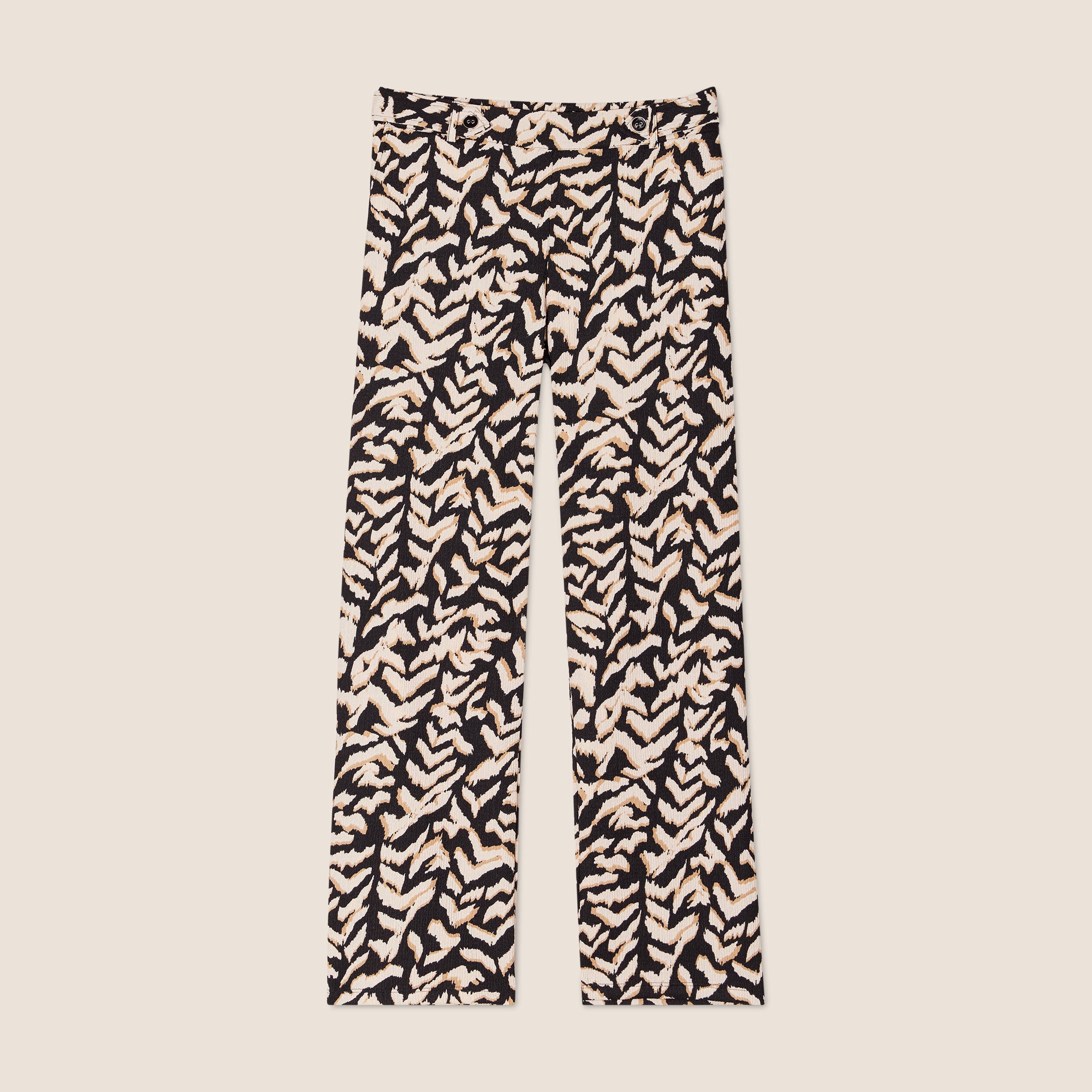 Pantalon noir taille basse femme best sale