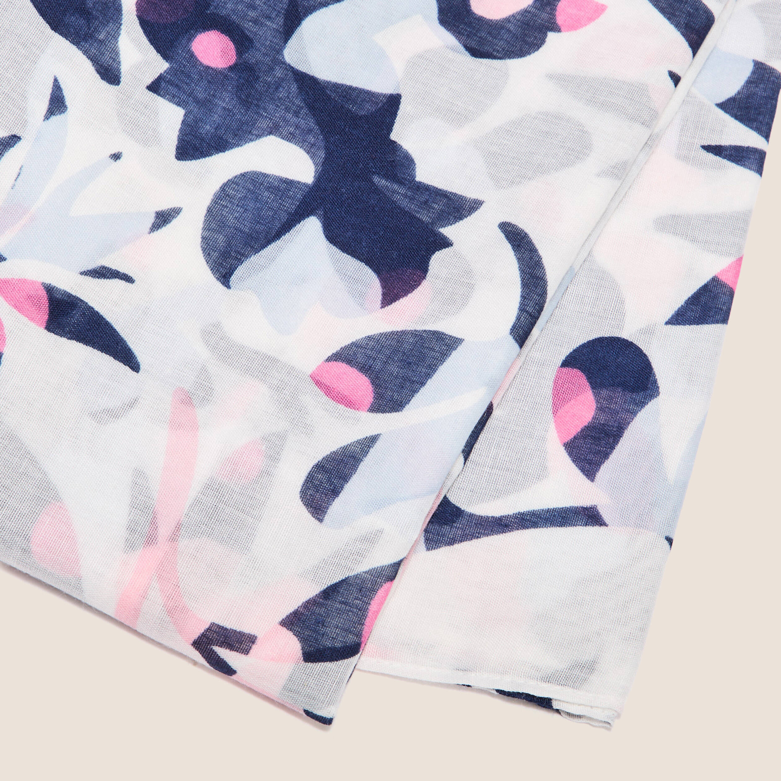 Foulard bleu clair femme