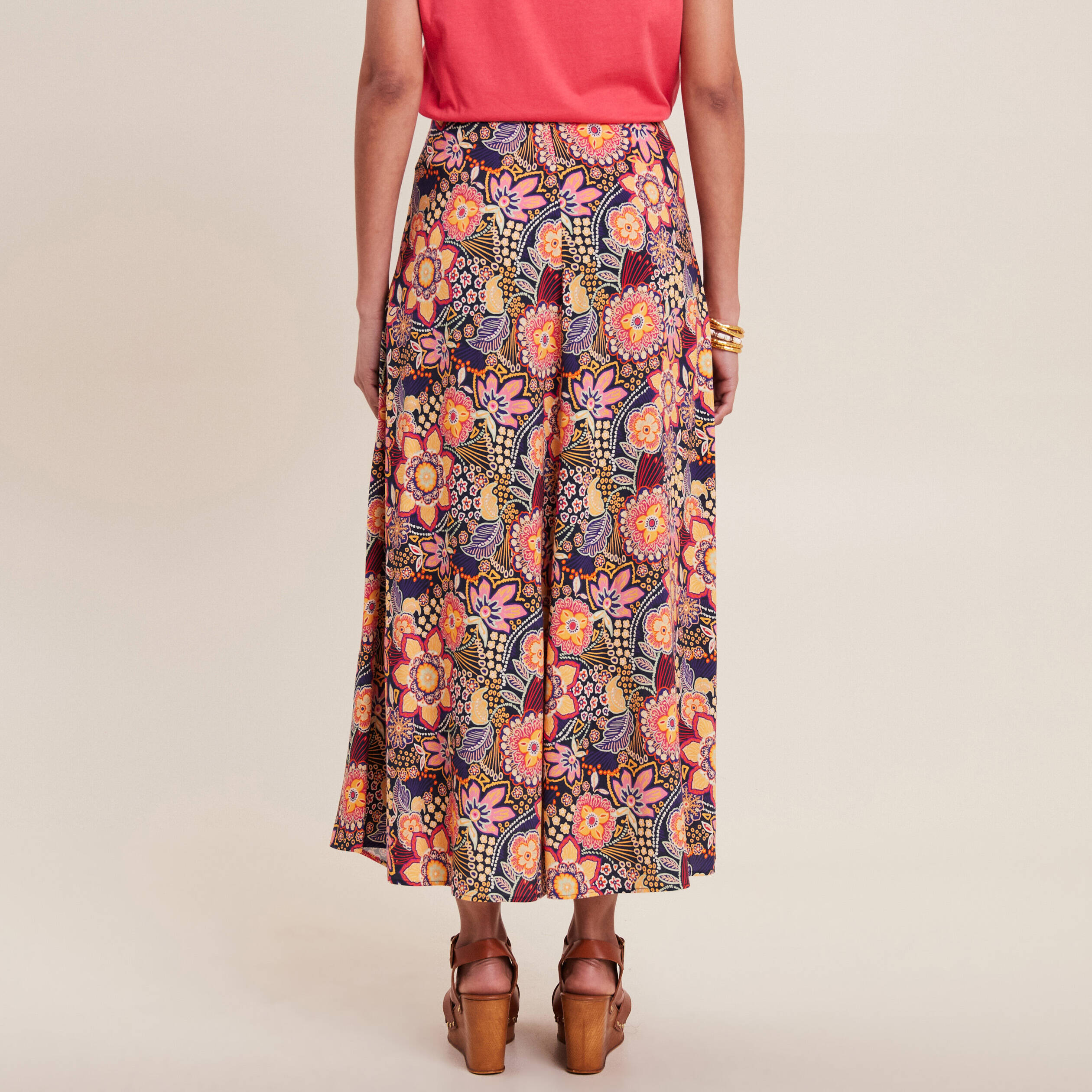 Jupe sales longue violette