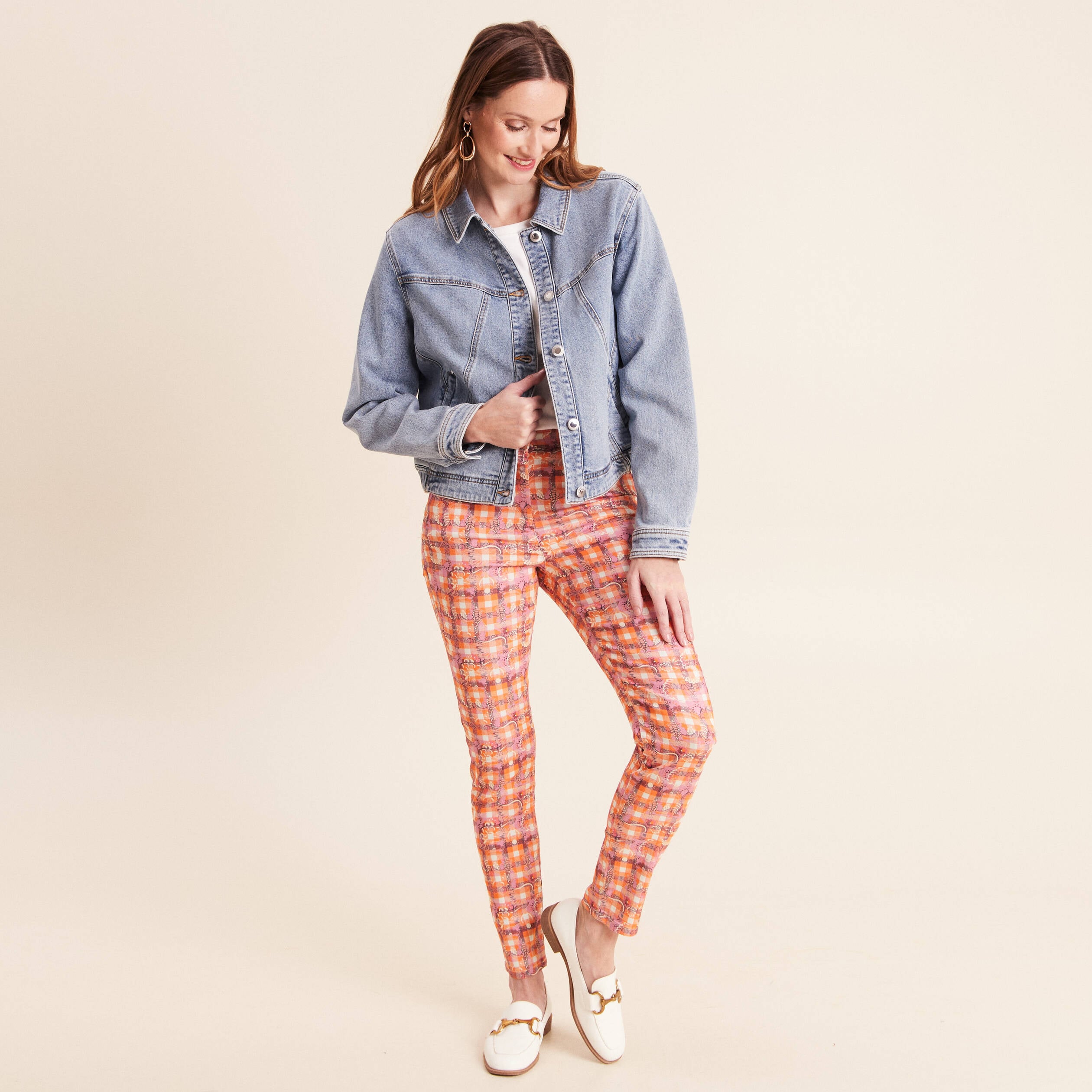 Veste denim denim double stone femme