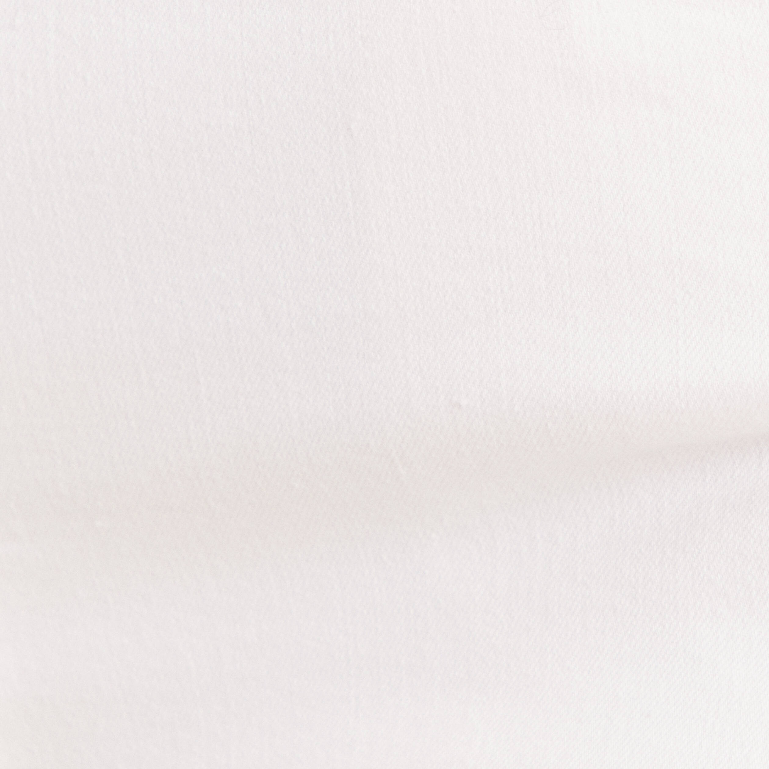 Pantacourt droit taille standard blanc femme