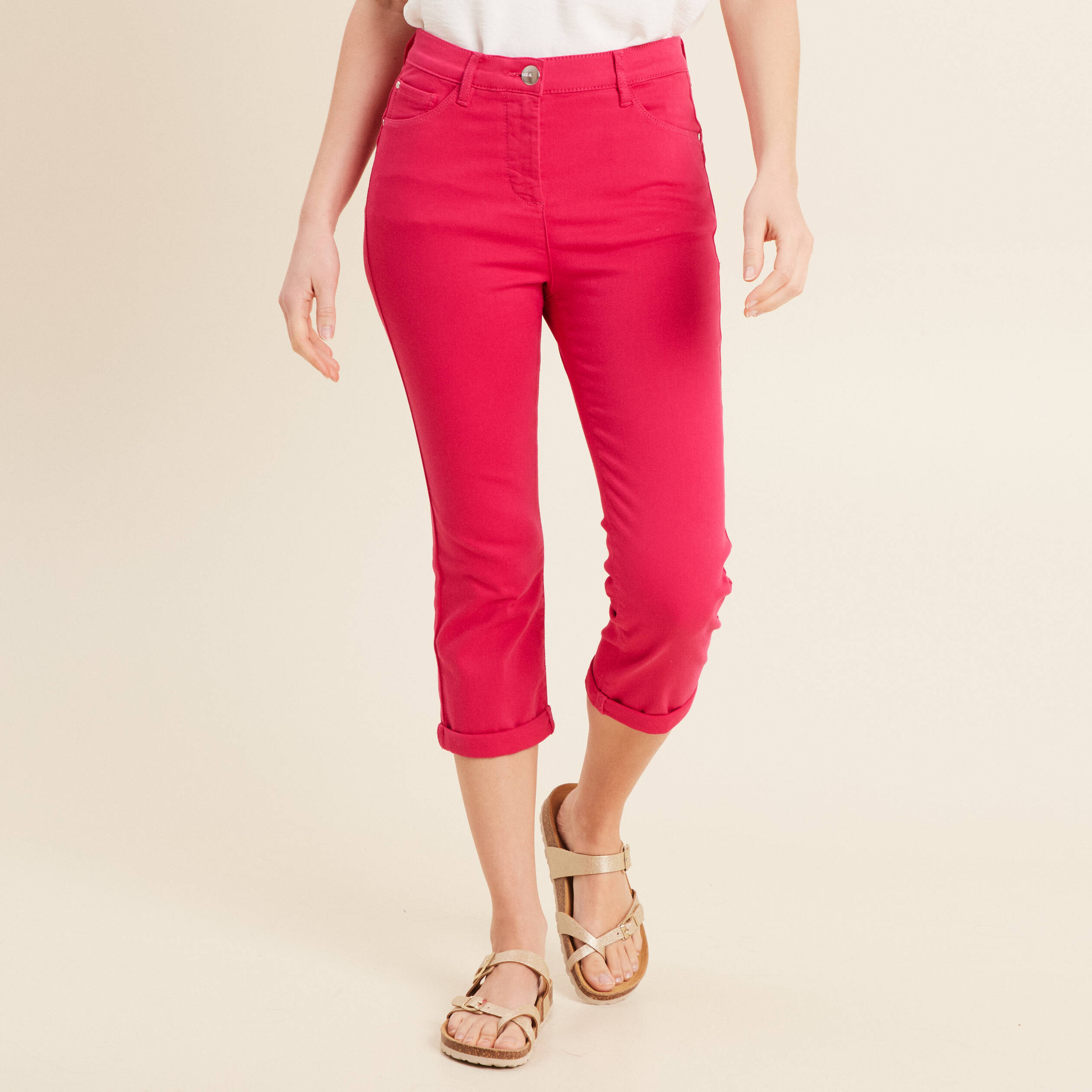 Pantalon magique l'unique rose fushia femme