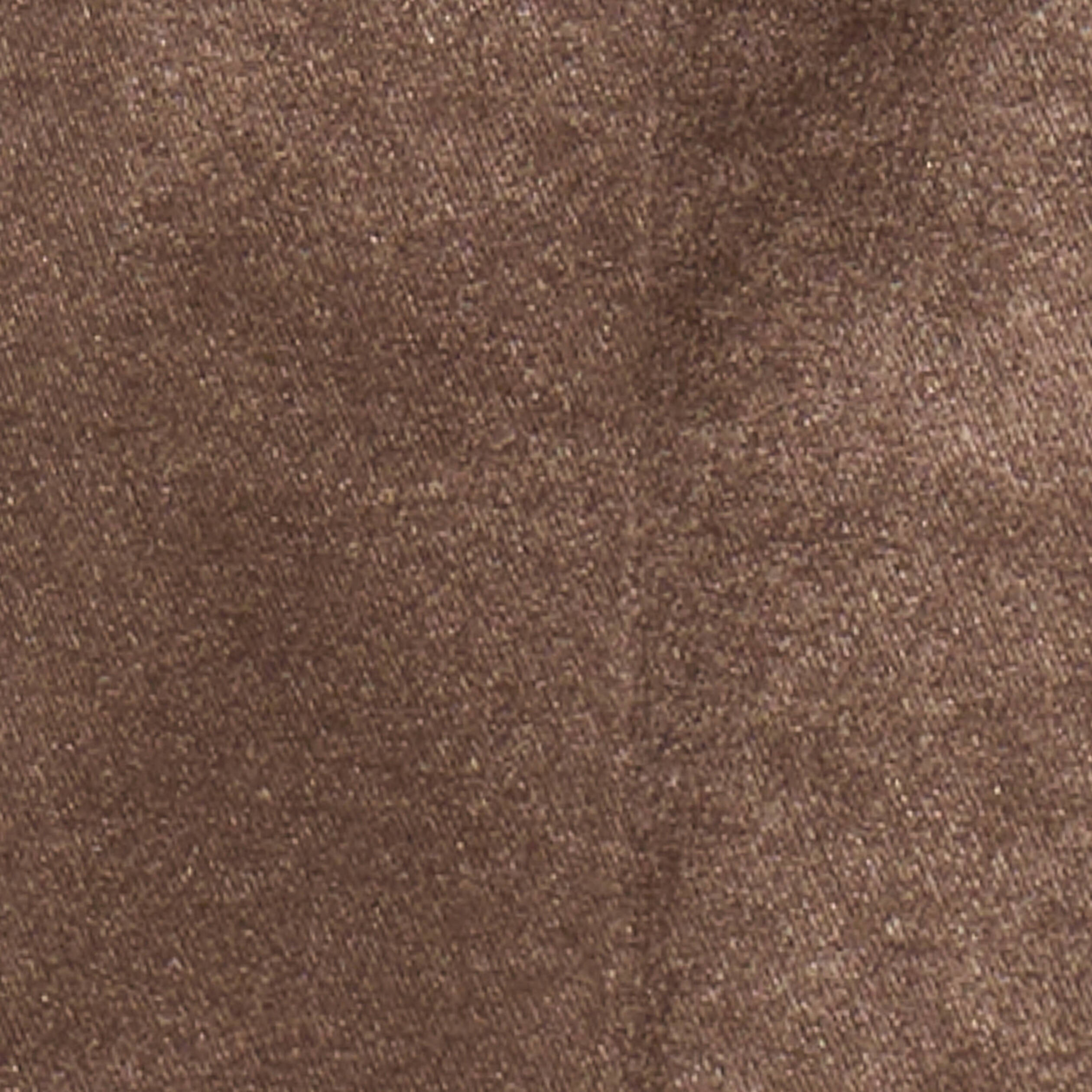 Pantalon enduit coupe large marron fonc&eacute; femme