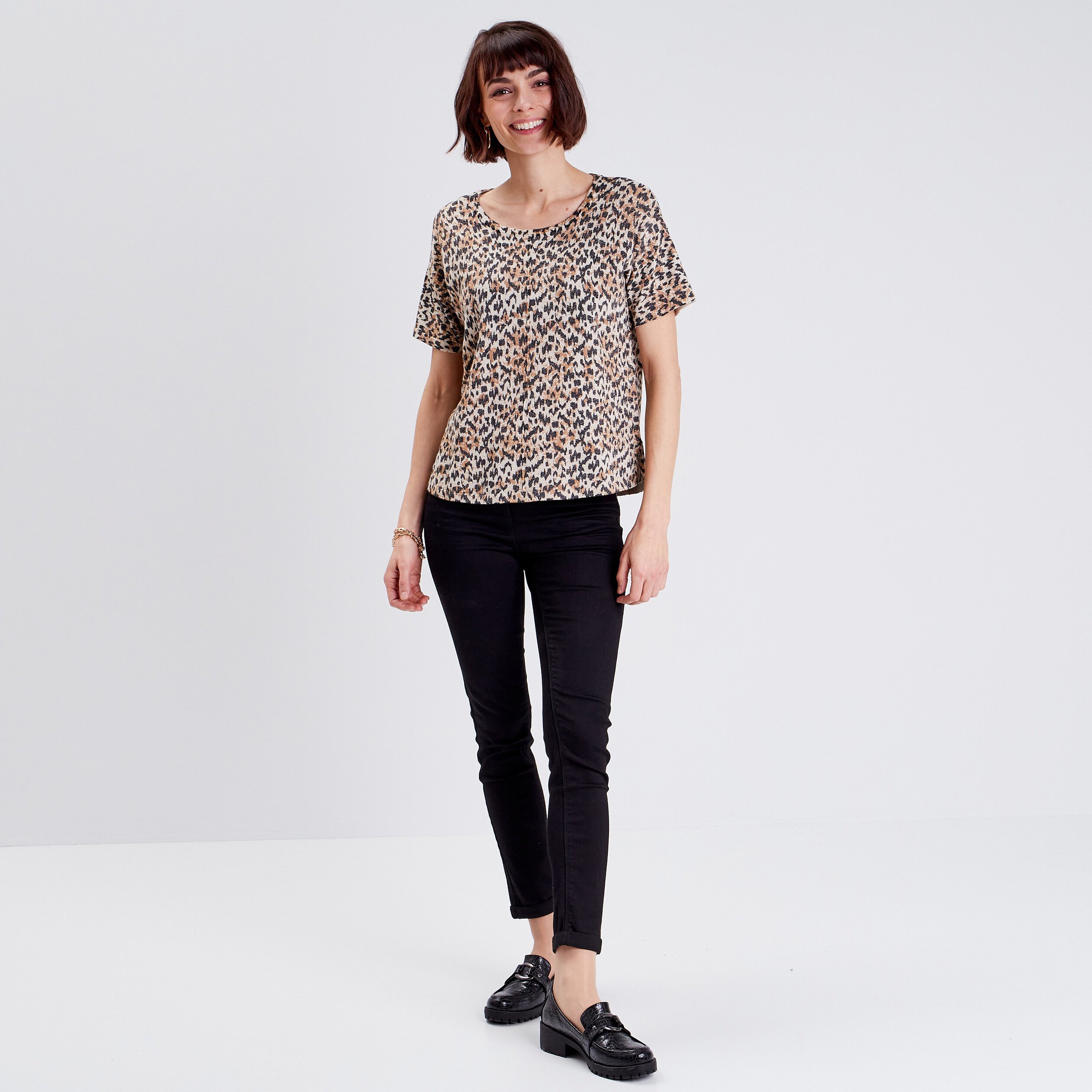 pull manches courtes beige femme Pull manches courtes beige femme