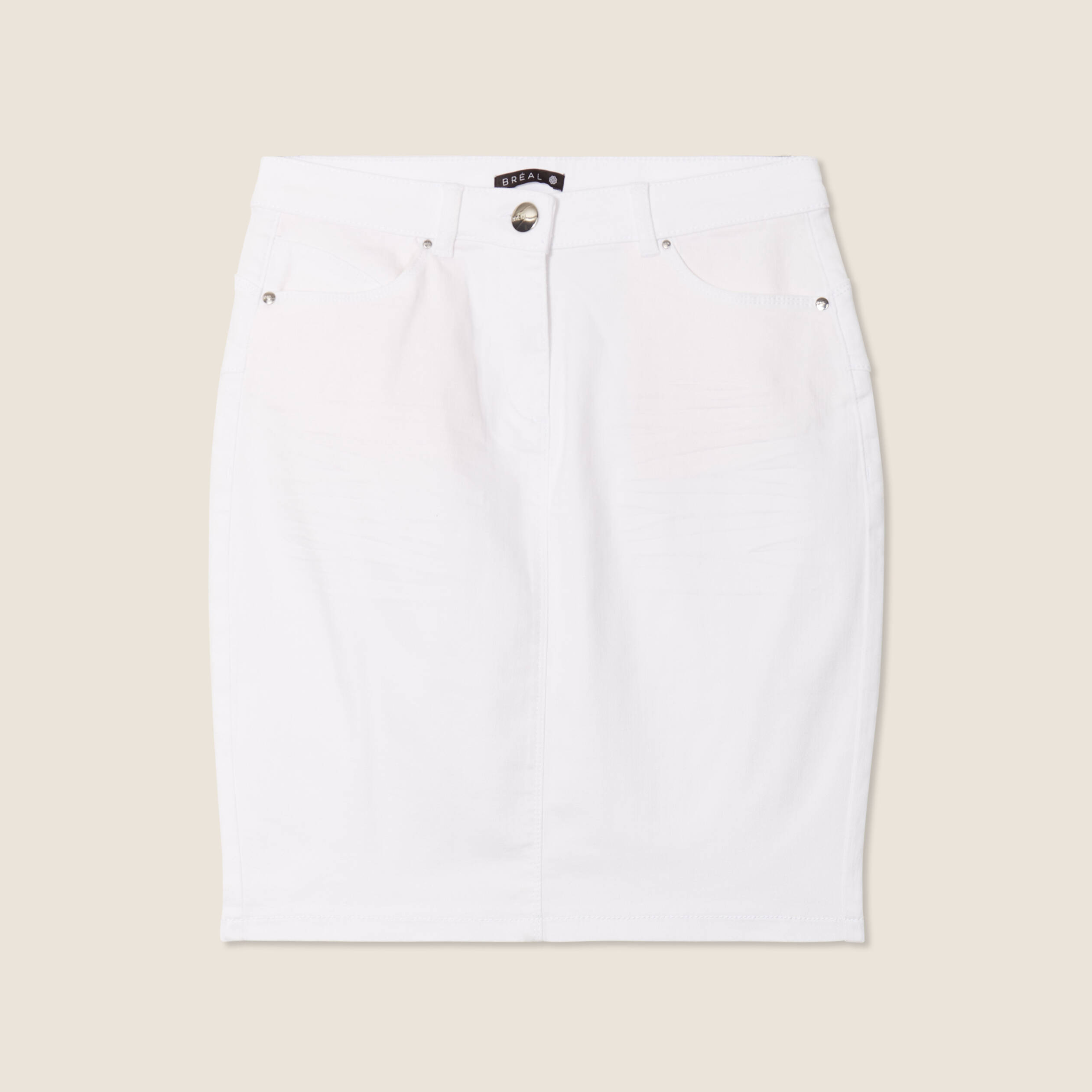 jupe droite blanc femme Jupe droite blanc femme
