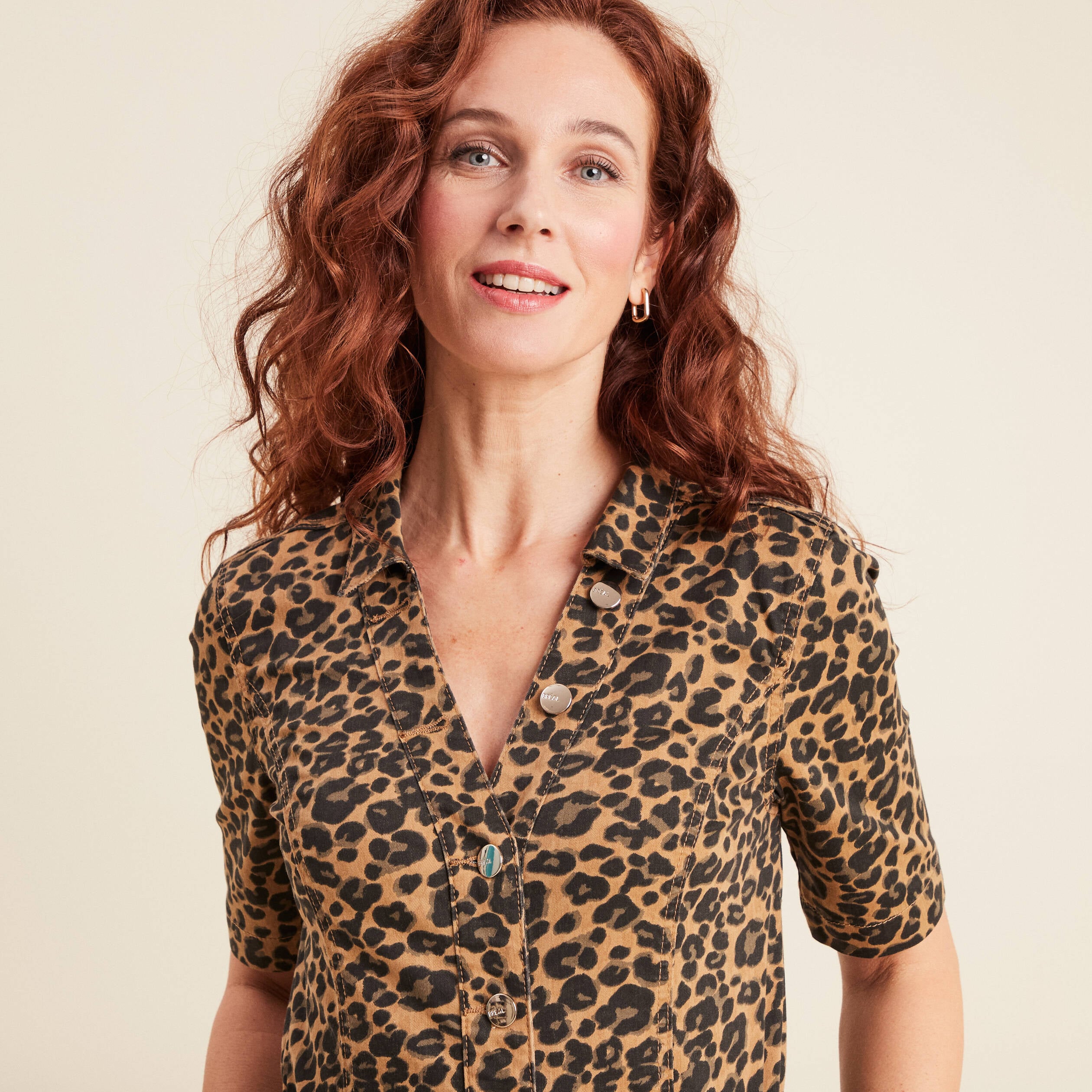 Combinaison pantalon &agrave; pont marron femme