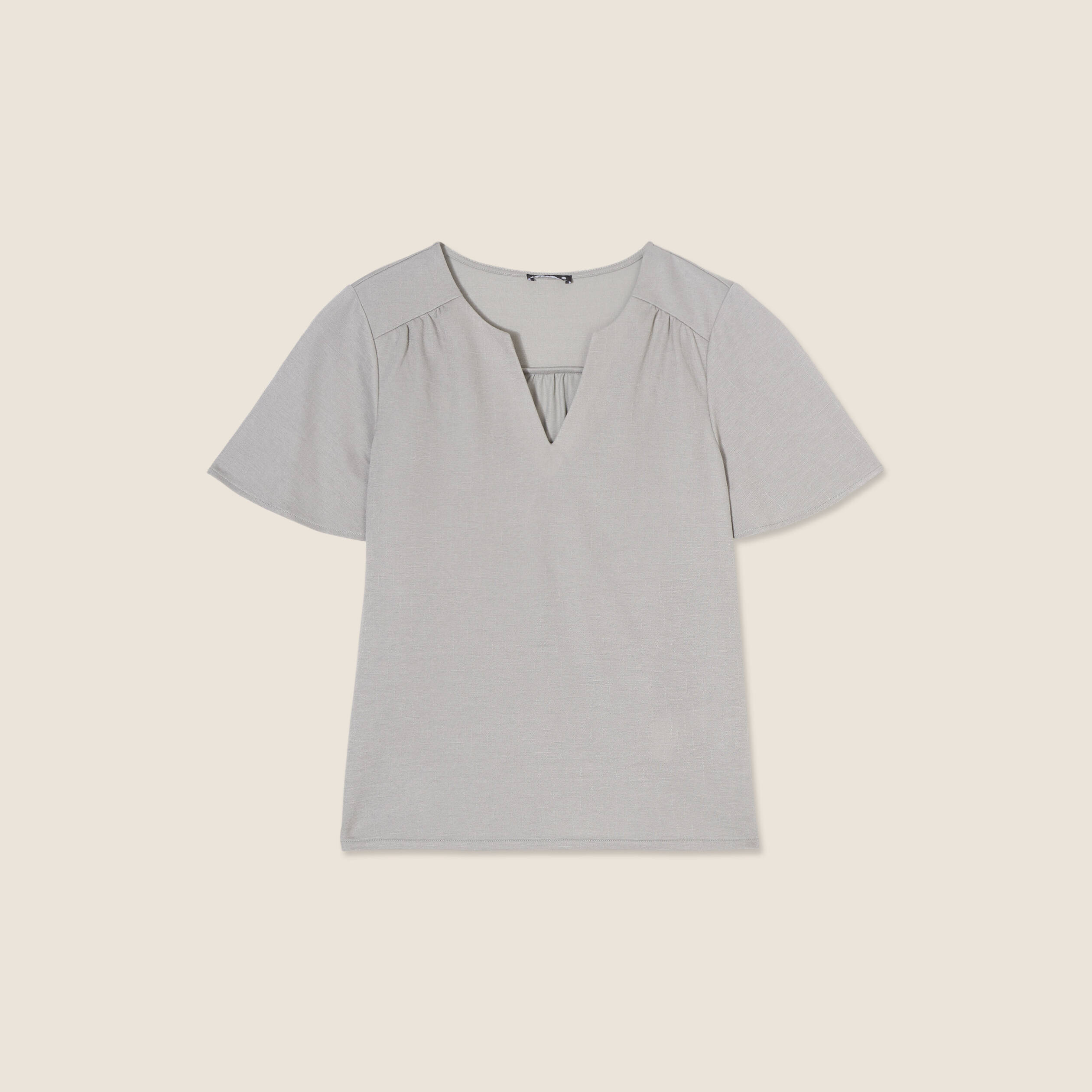 t shirt manches courtes vert clair femme T-shirt manches courtes vert clair femme
