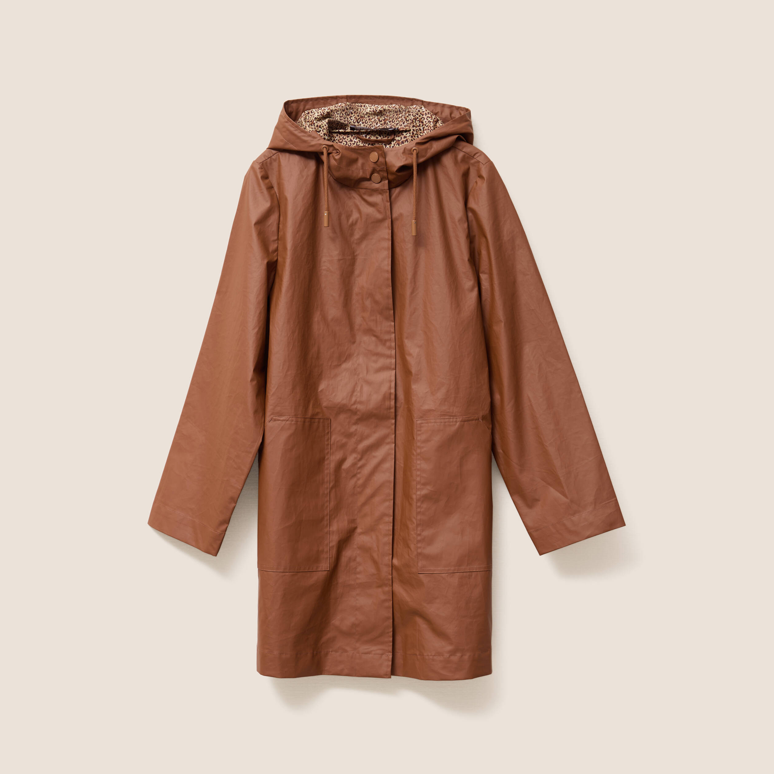 parka a capuche marron fonce femme Parka à capuche marron foncé femme