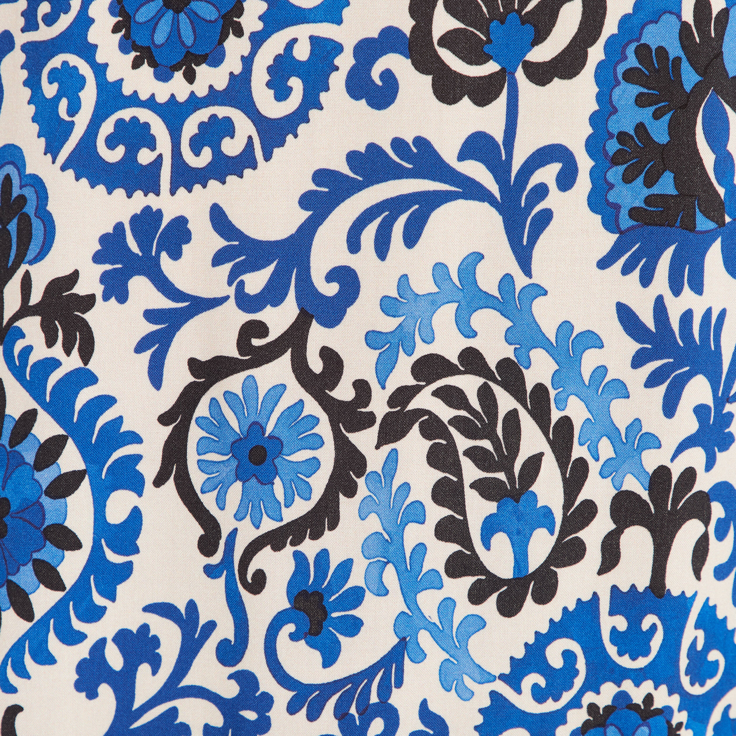 Jupe fluide taille standard bleu femme
