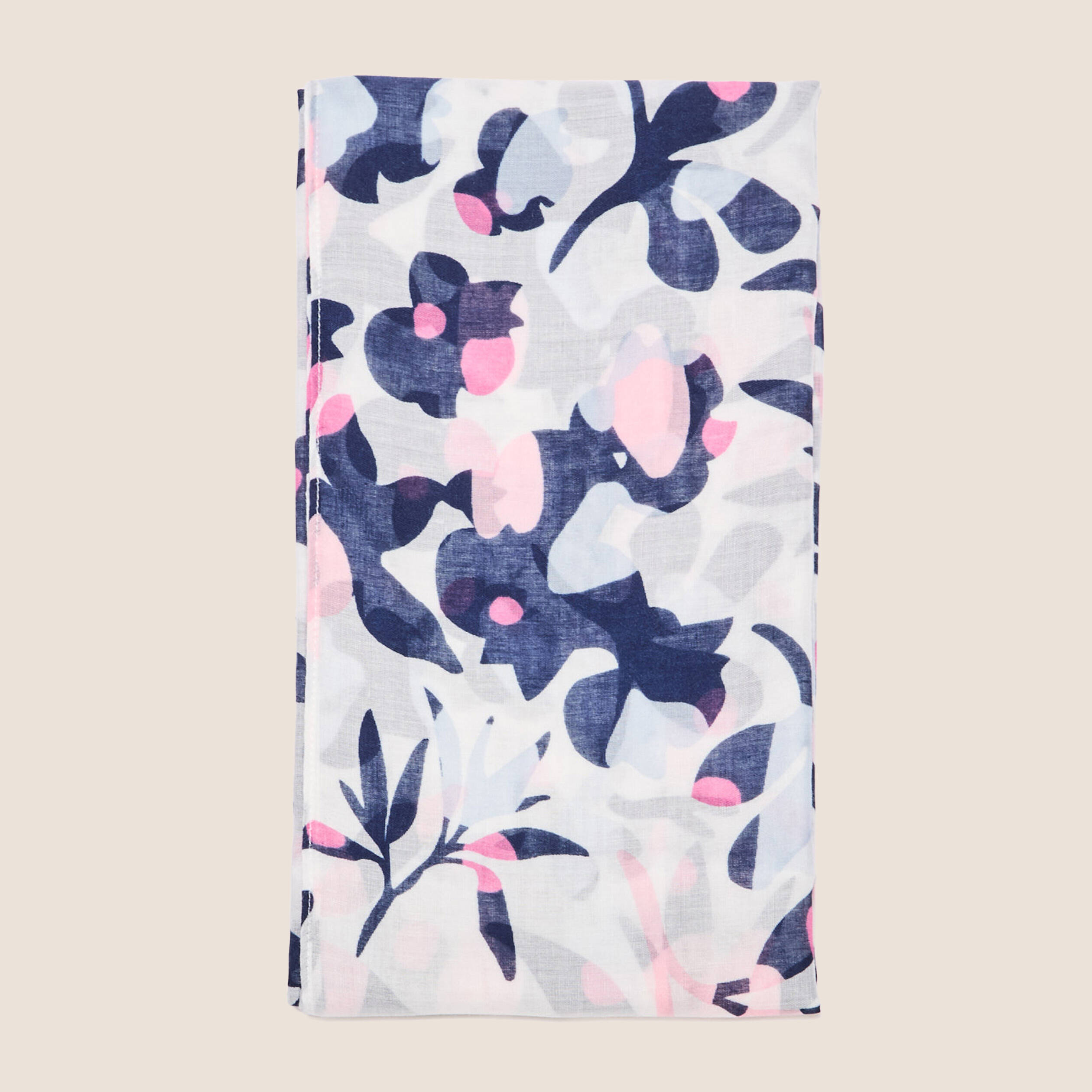 Foulard bleu clair femme