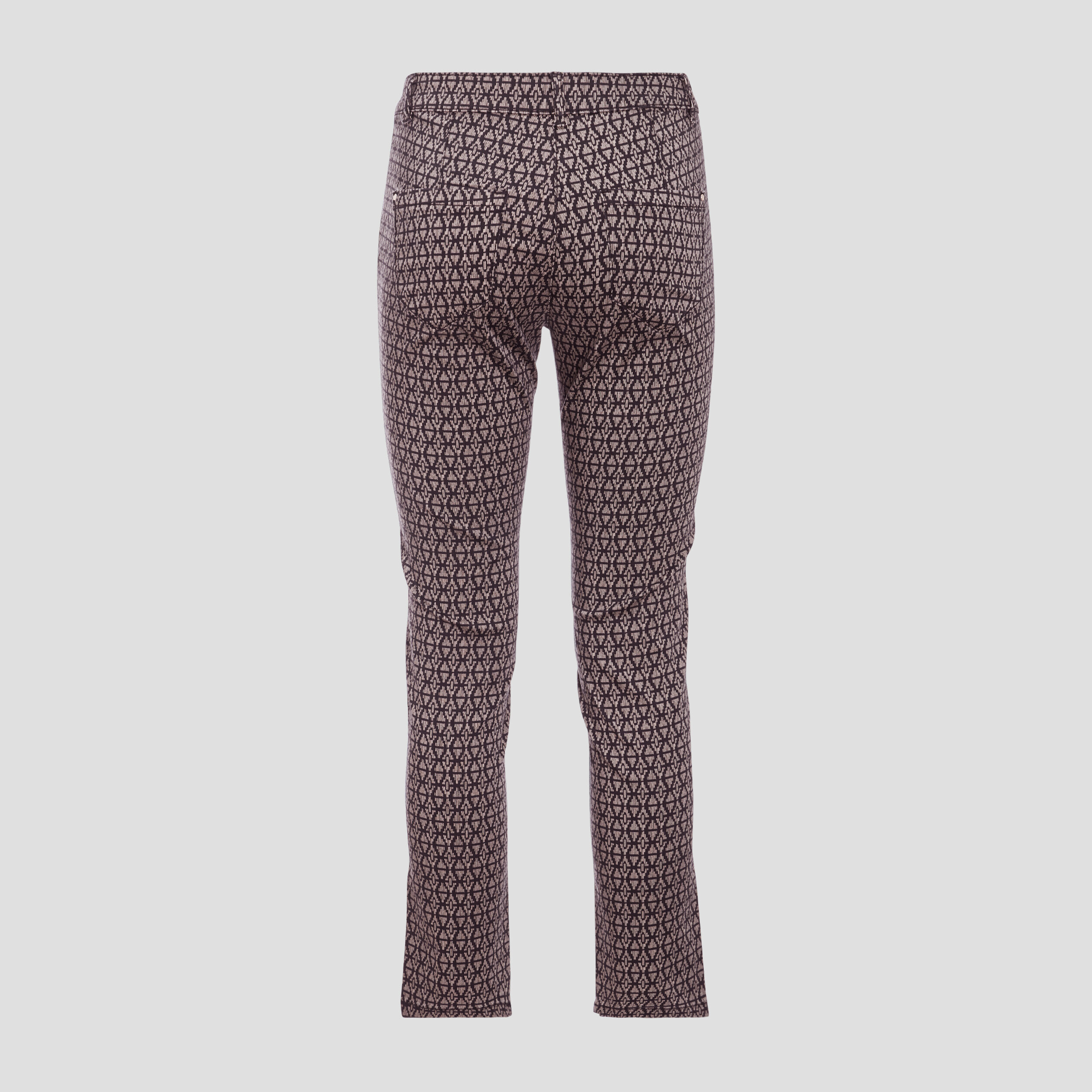 Pantalon ajusté noir femme