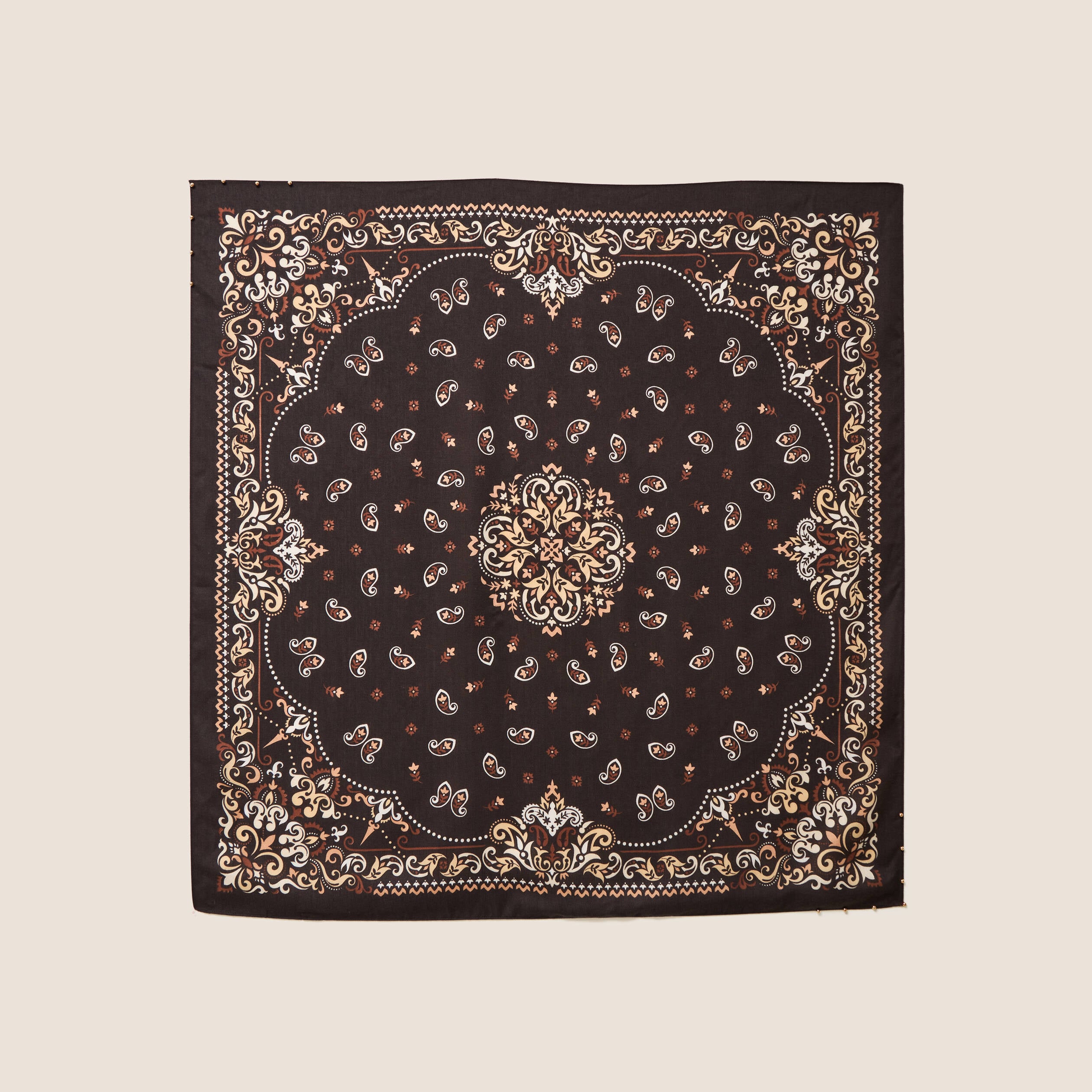 Foulard gris femme