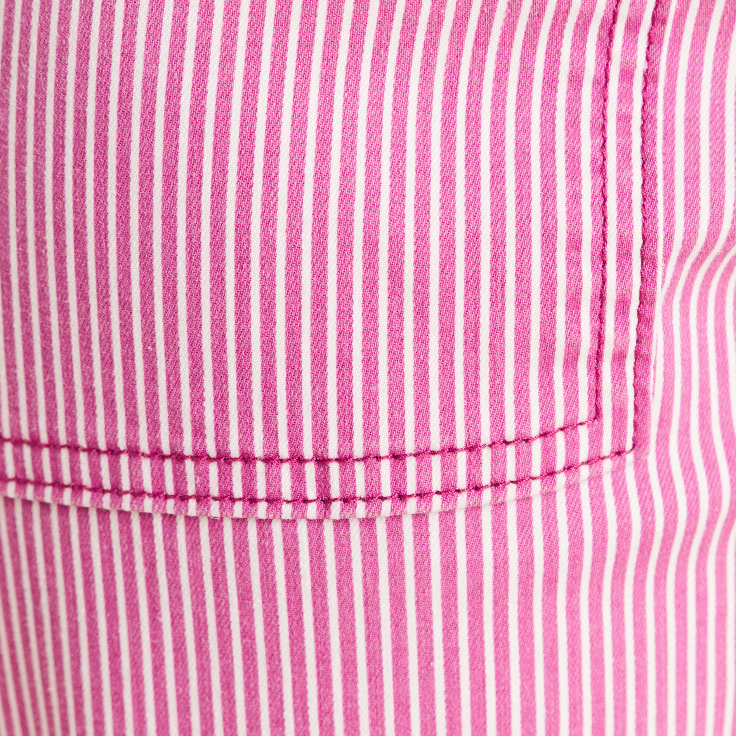 Pantalon coupe mom 7/8&egrave;me rose femme