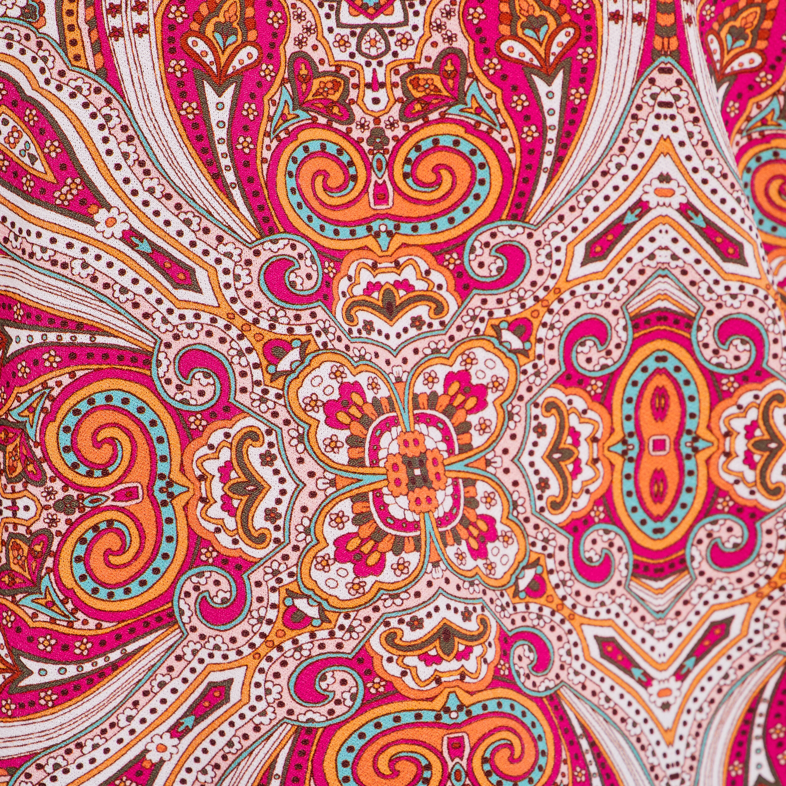 T-shirt manches courtes multicolore femme
