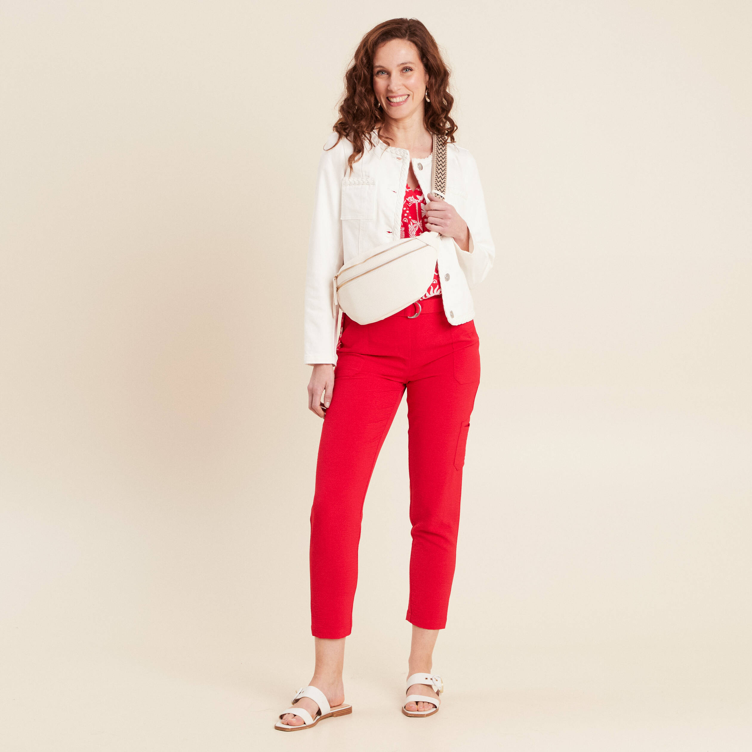blouse manches courtes rouge femme Blouse manches courtes rouge femme