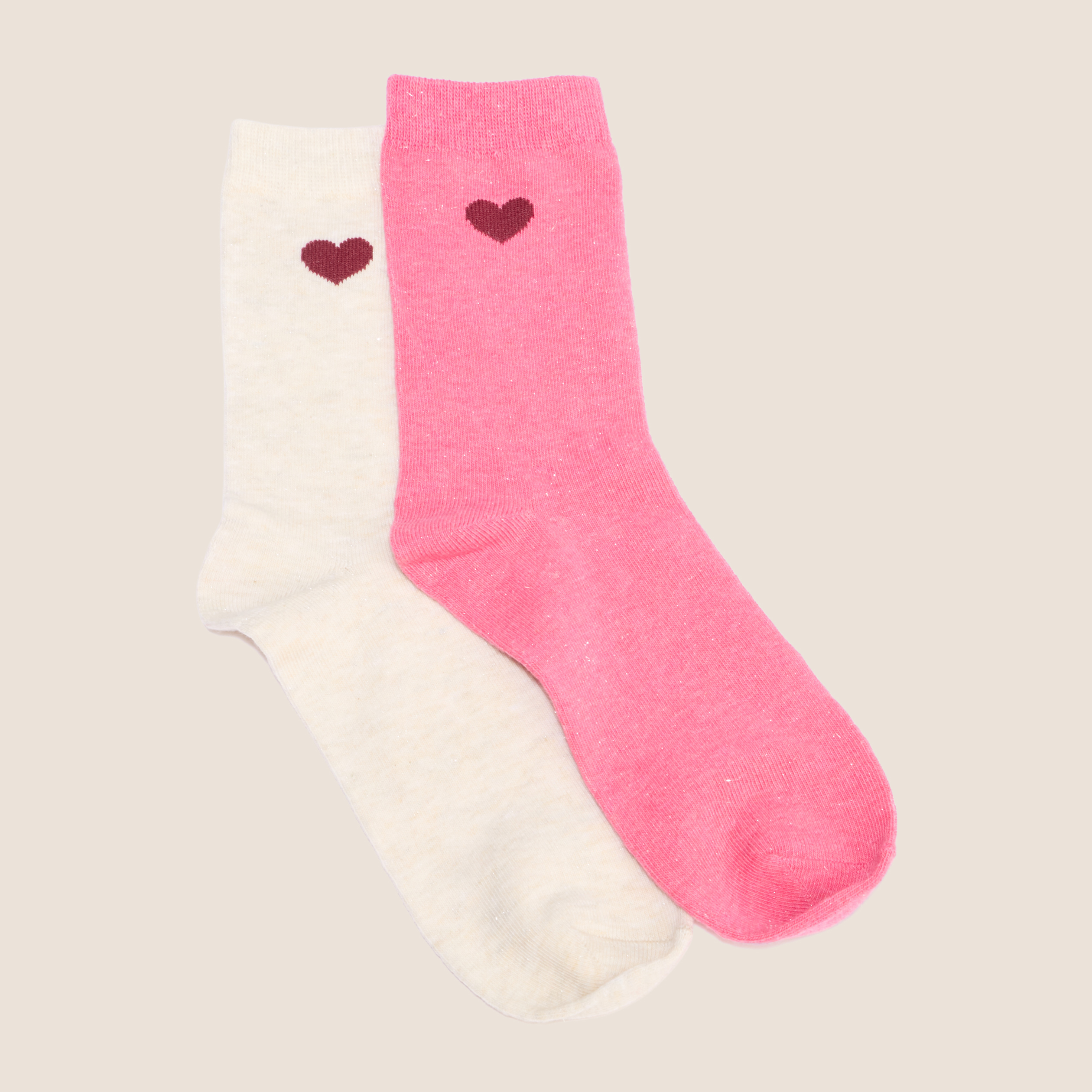 Lot paires de chaussettes multicolore femme Bréal