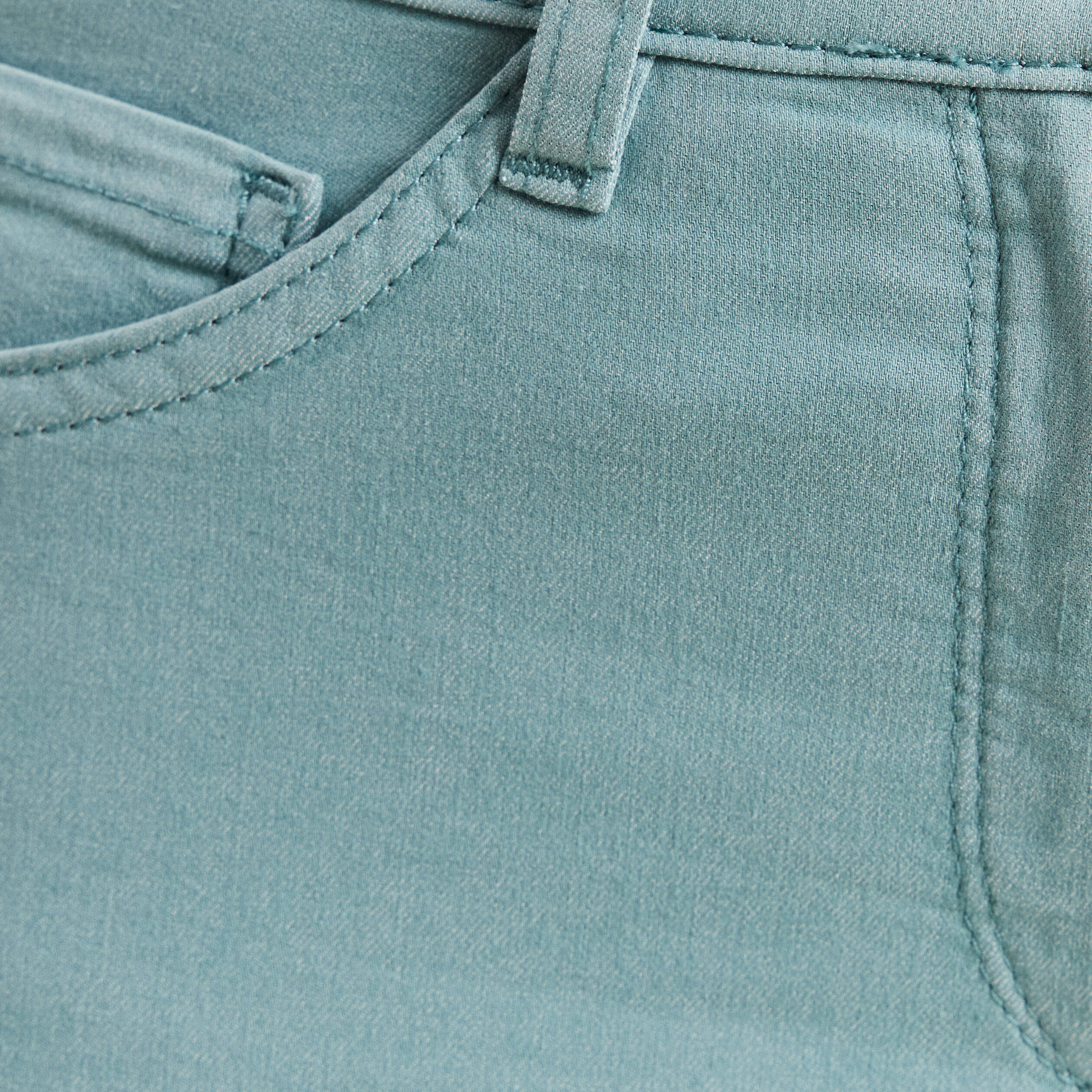 Pantalon magique Le L&eacute;ger coupe ajust&eacute;e bleu turquoise femme