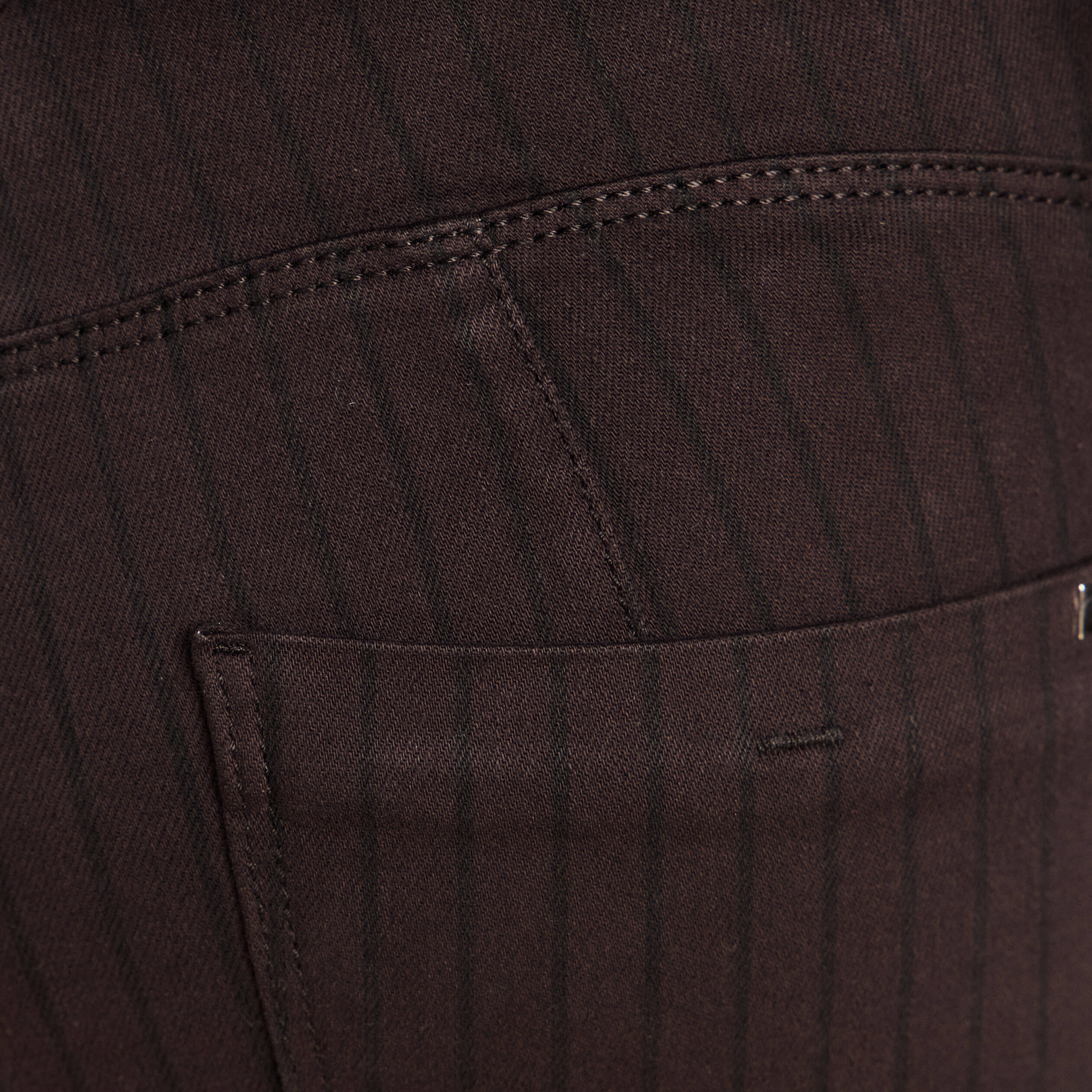 Pantalon magique L'Unique coupe bootcut marron fonc&eacute; femme