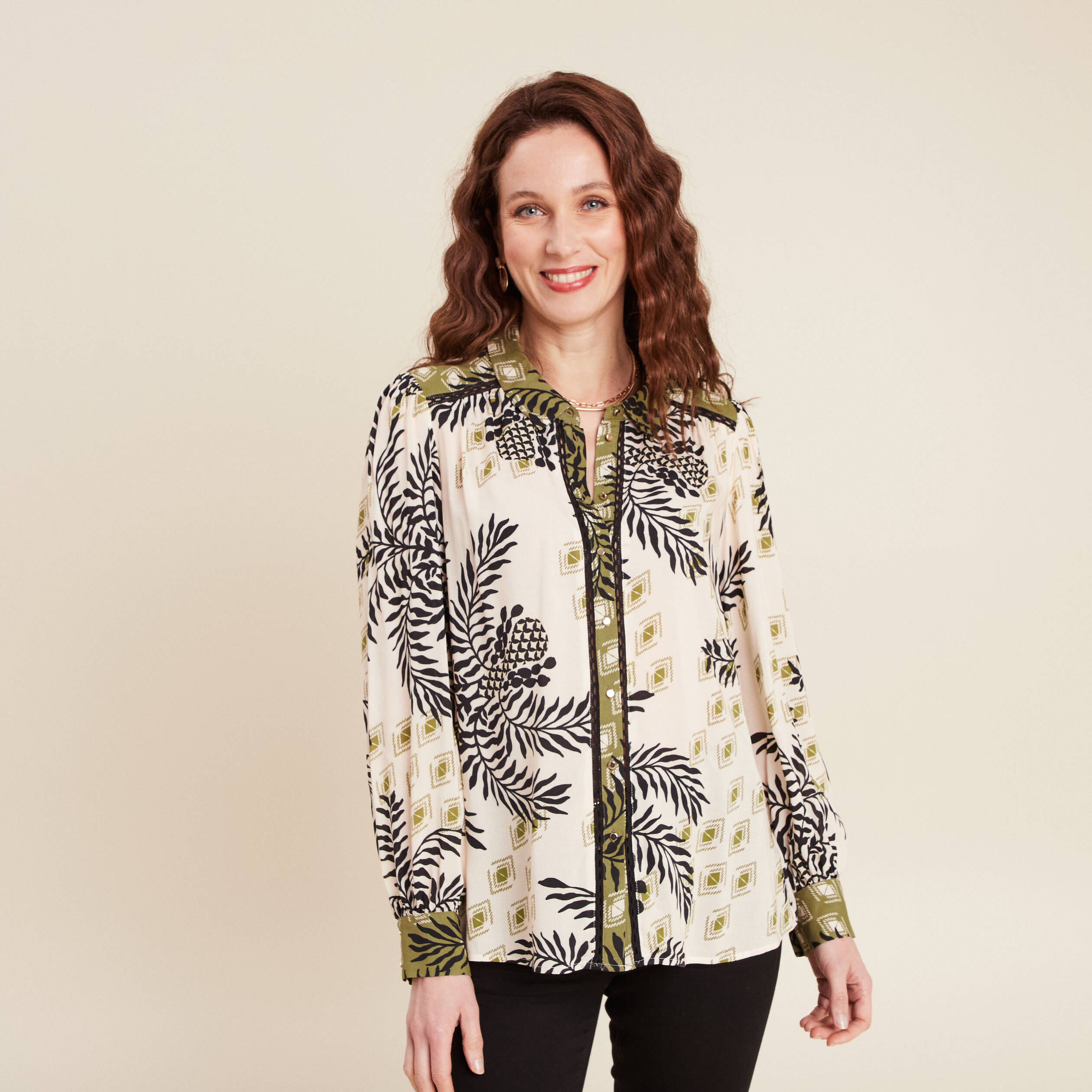 chemise manches longues blanc femme Chemise manches longues blanc femme