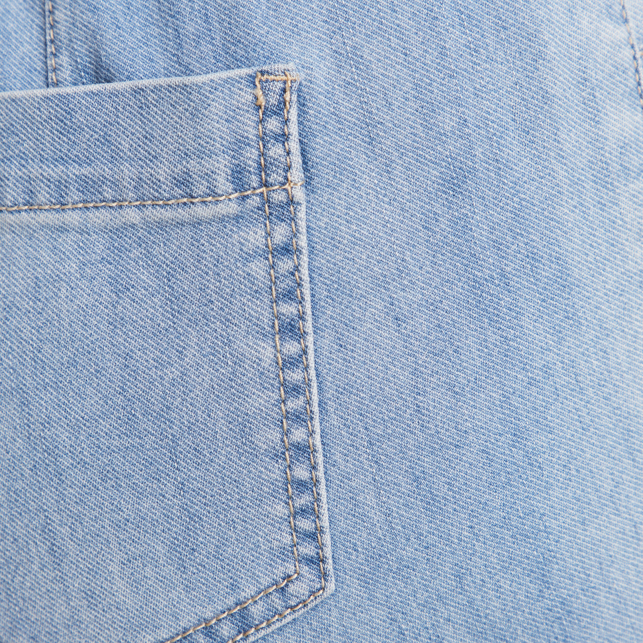 pantalon jogpant 78eme en coton denim double stone femme Pantalon jogpant 7/8ème en coton denim double stone femme