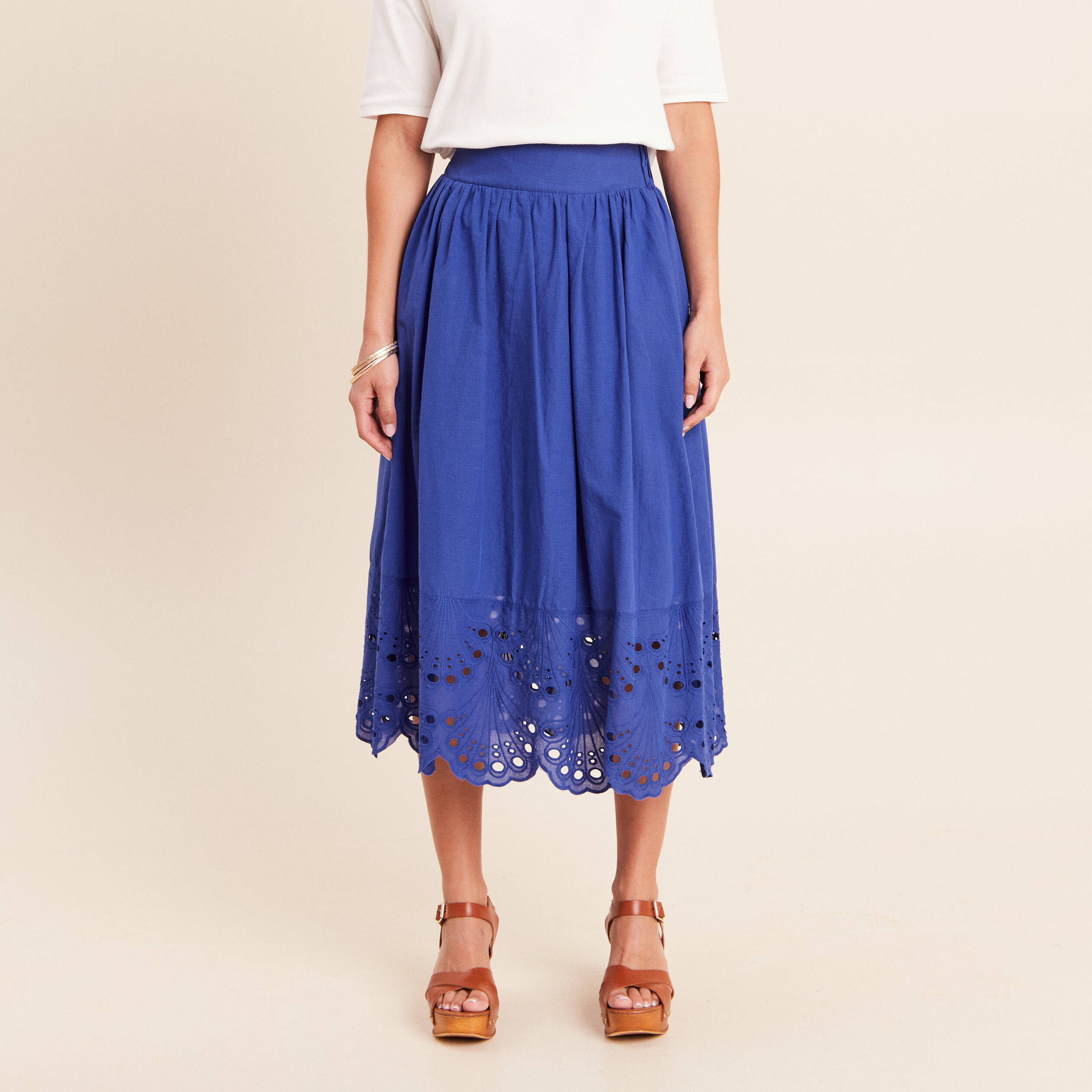 Jupe Longue en Jean Bleu Foncé | TALLY WEiJL Suisse