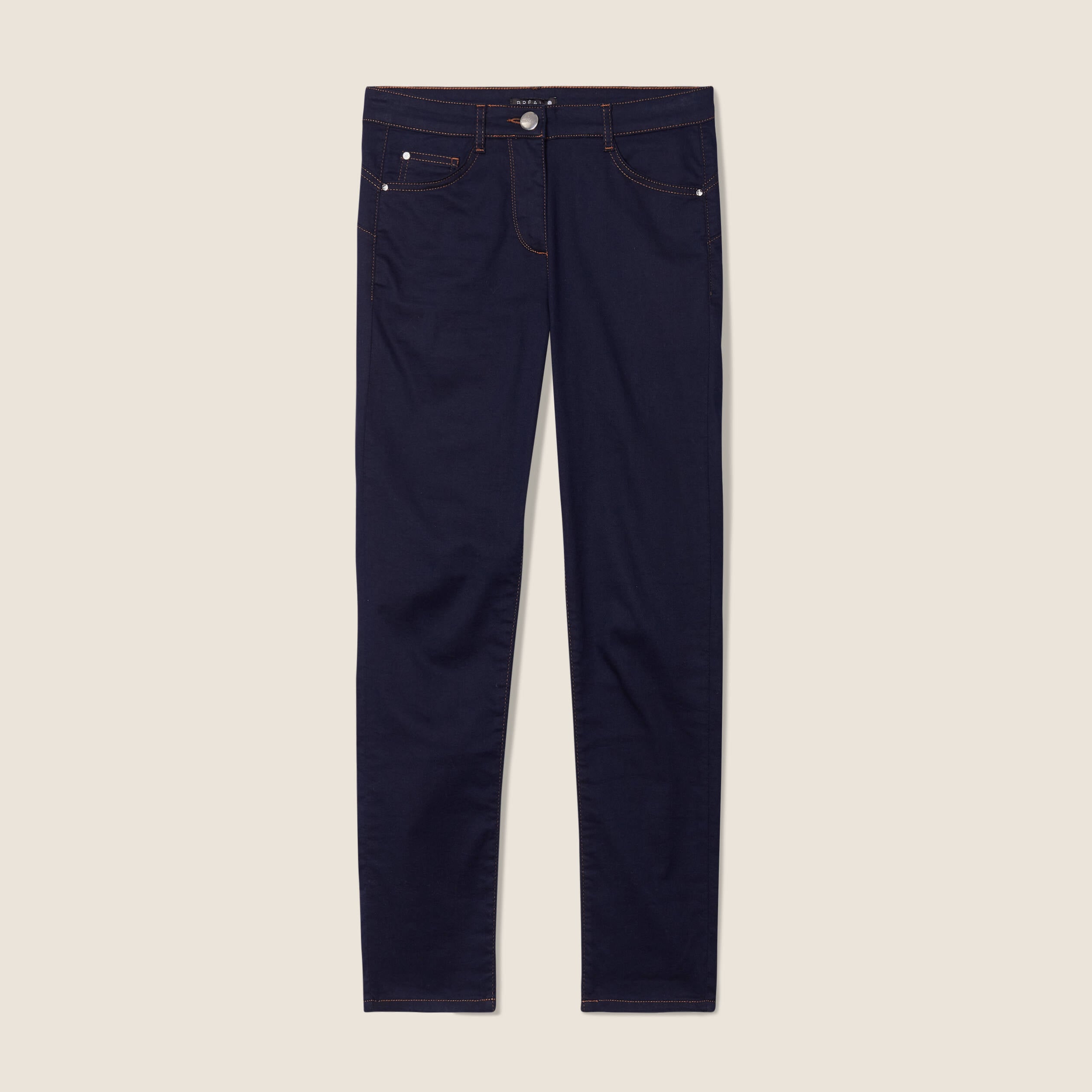 Jean magique Le L&eacute;ger coupe ajust&eacute;e denim brut femme