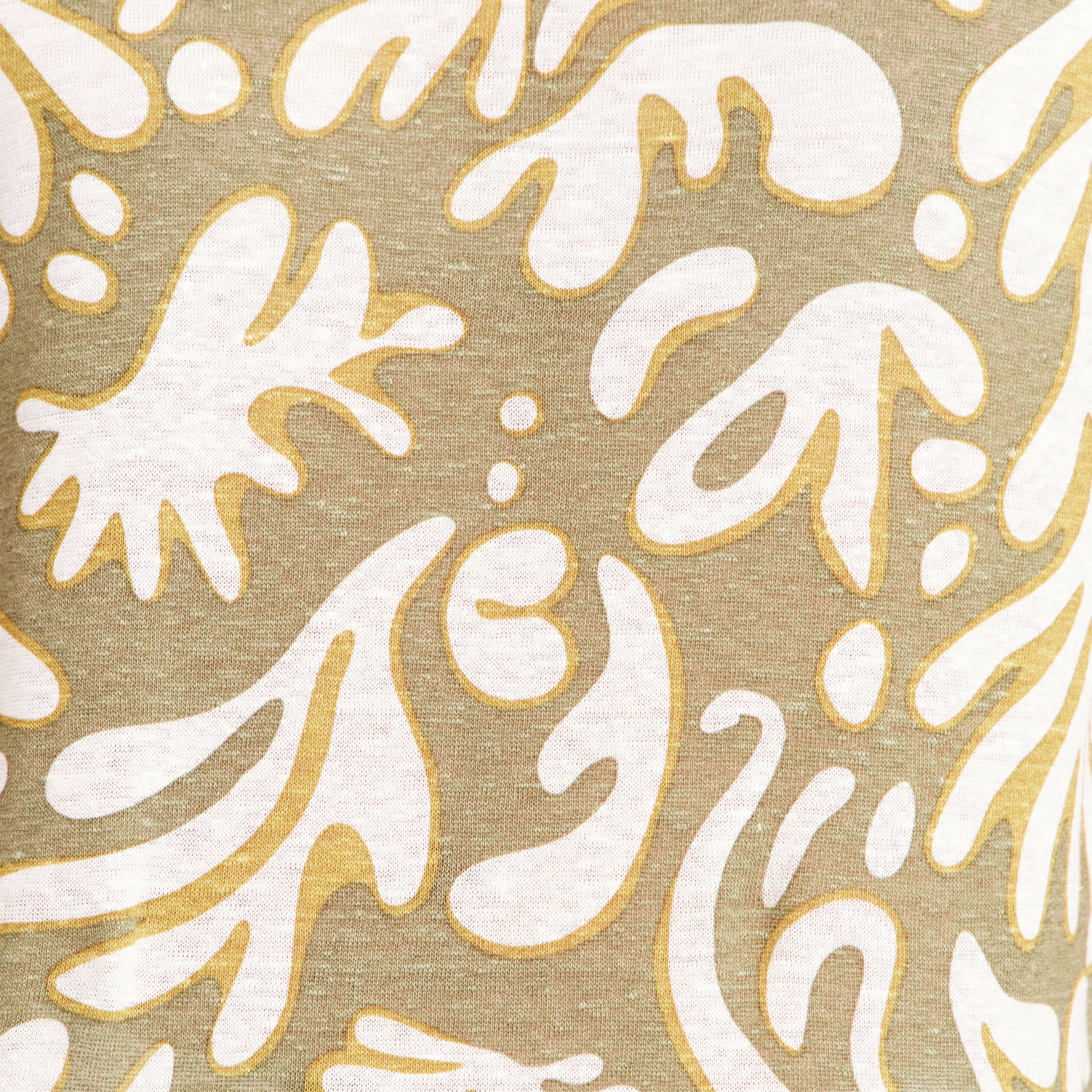 T-shirt manches courtes vert femme