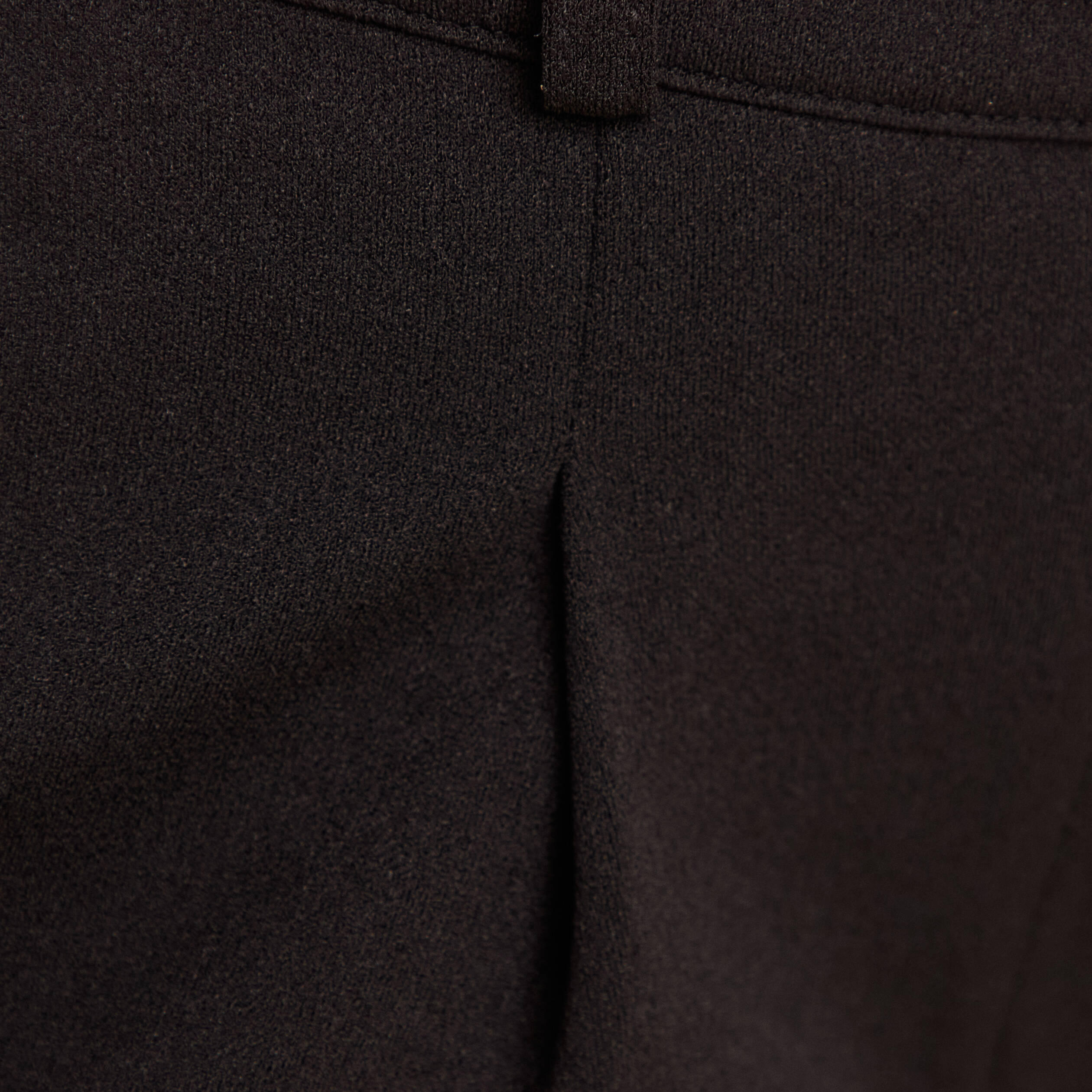 Pantalon cargo flou noir femme