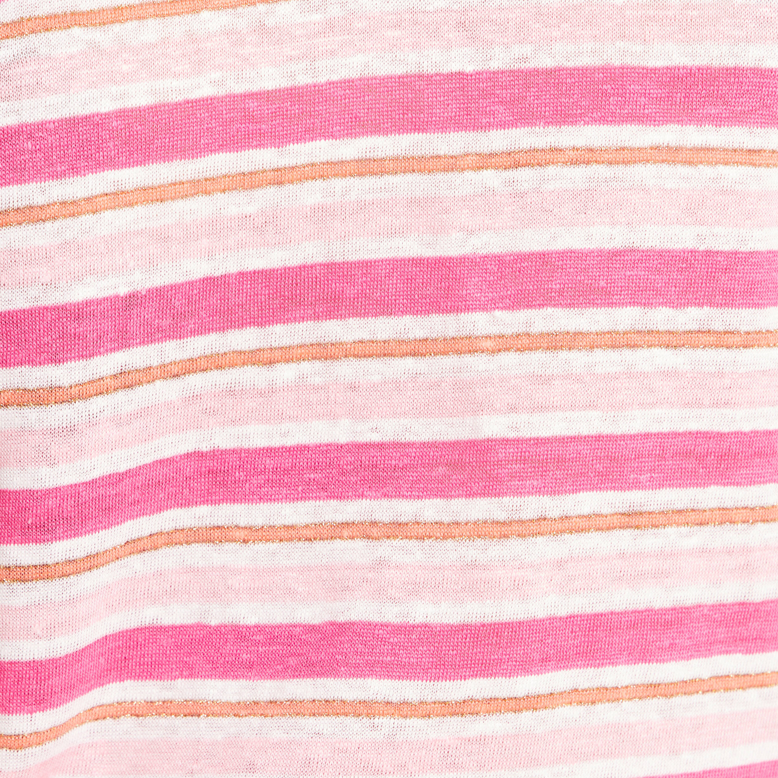 T-shirt manches courtes rose femme