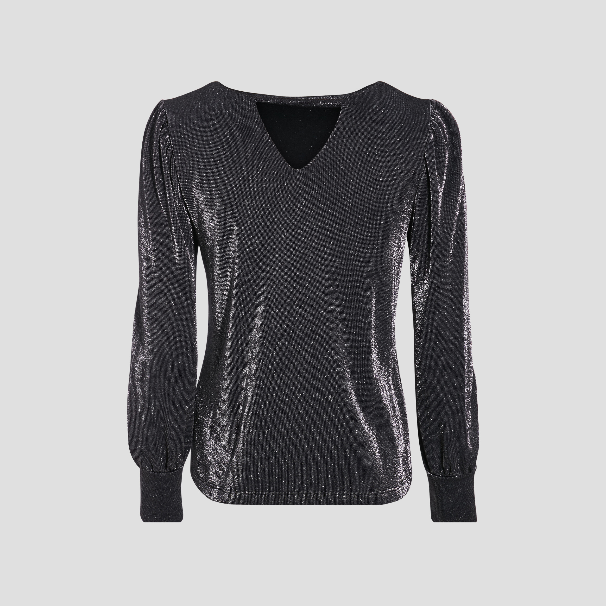 T-shirt manches longues noir femme