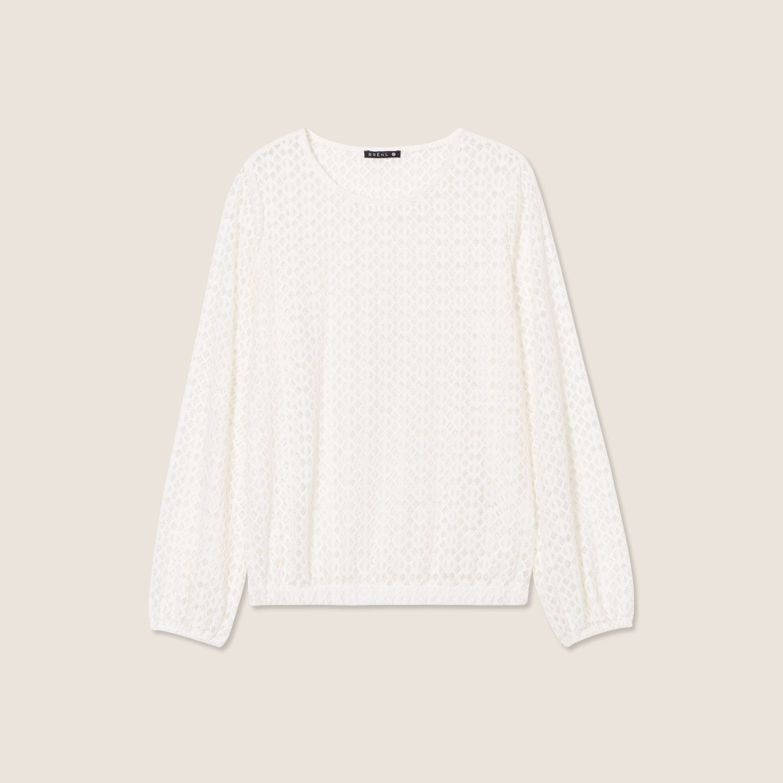 blouse manches longues ecru femme Blouse manches longues ecru femme