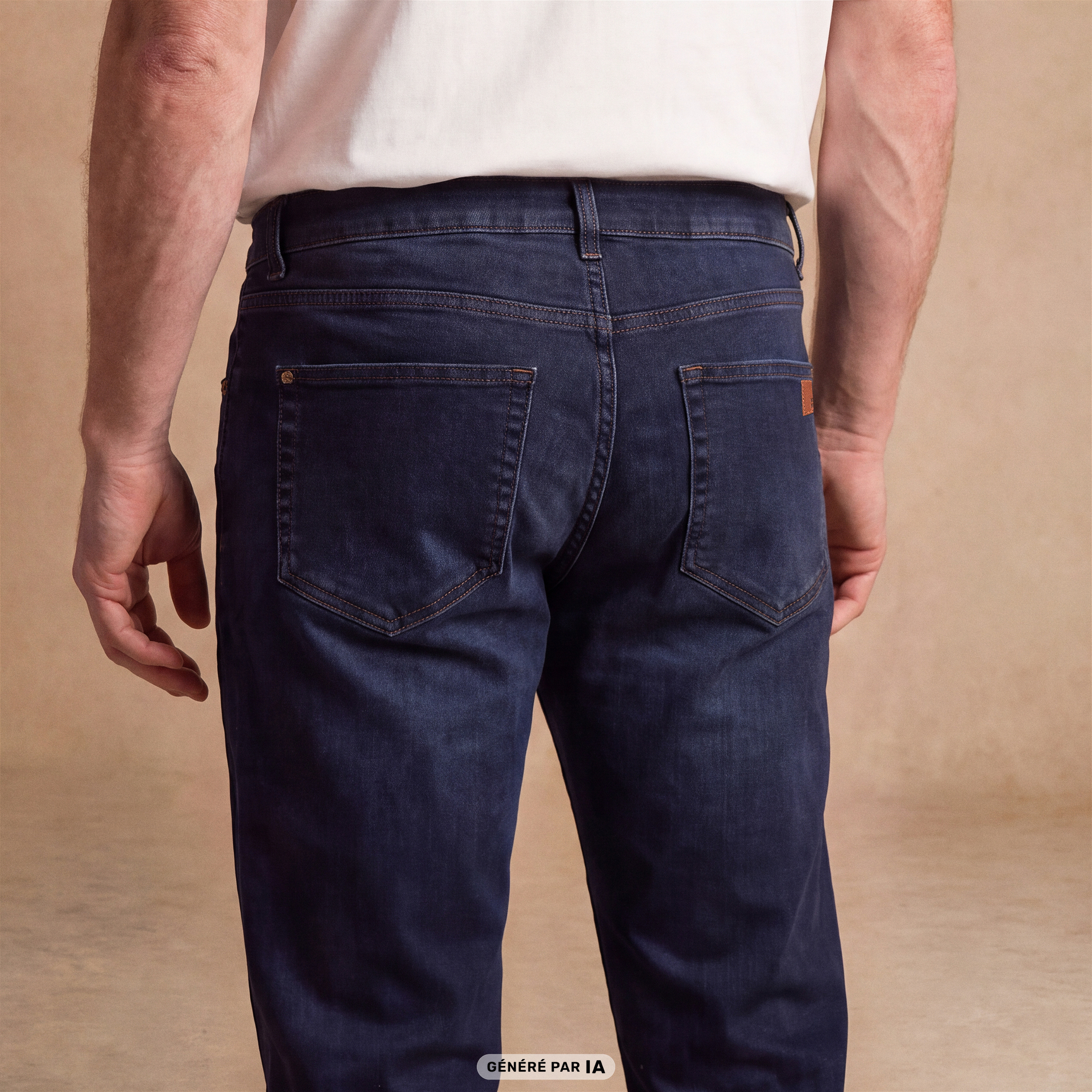 Pantalon Magique Monsieur L'Unique L30 denim blue black femme